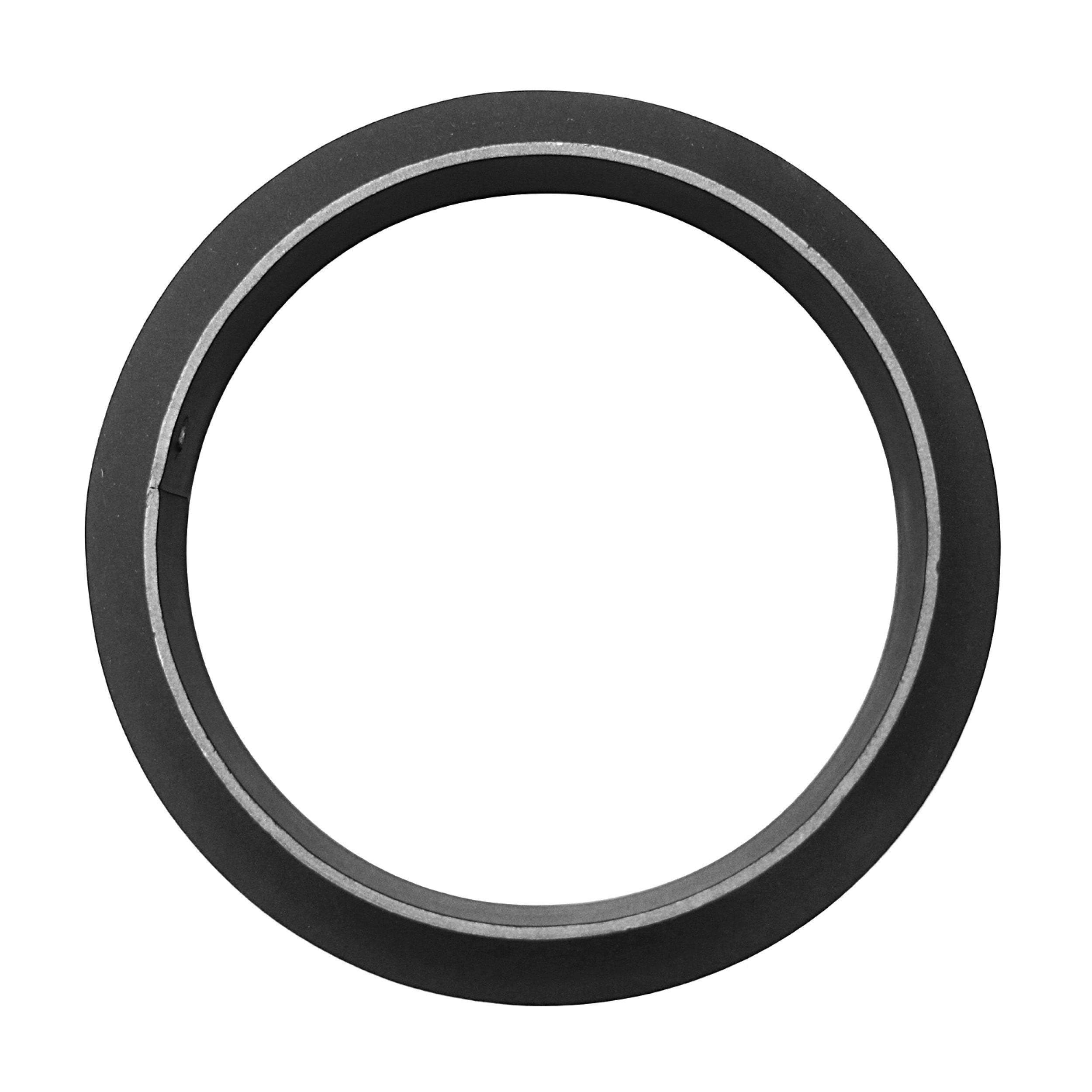 raik Senotherm - Réduction de tuyau de fumée - Diamètre intérieur : 150 mm - Diamètre extérieur : 120 mm - Longueur : 130 mm - Acier : 2 mm - Noir - Pour poêles, cheminées, chaudières à bois