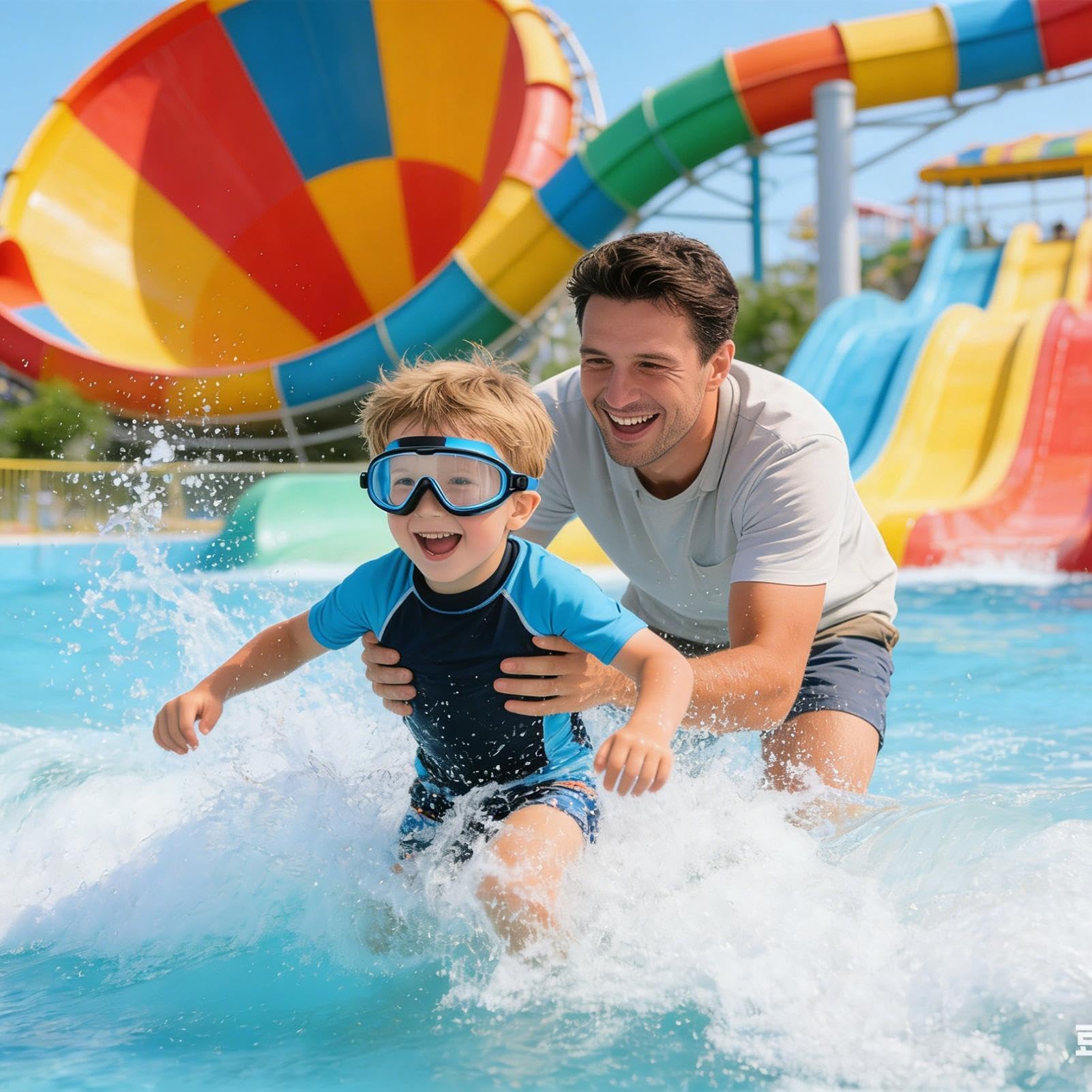 Occhiali Da Nuoto Per Bambini Ampia visuale occhiali impermeabili clip naso | Occhiali Nuoto Piscina Mare Allenamento Subito Sport Acquatici Esterni