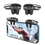 Newseego for 2022 New Model Mobile Game Controller Trigger, Mobile Game Accessories 6 Finger Trigger Sensitive Target Buttons Smartphone Game Controller Gamepad for PUBG/Survival Rules