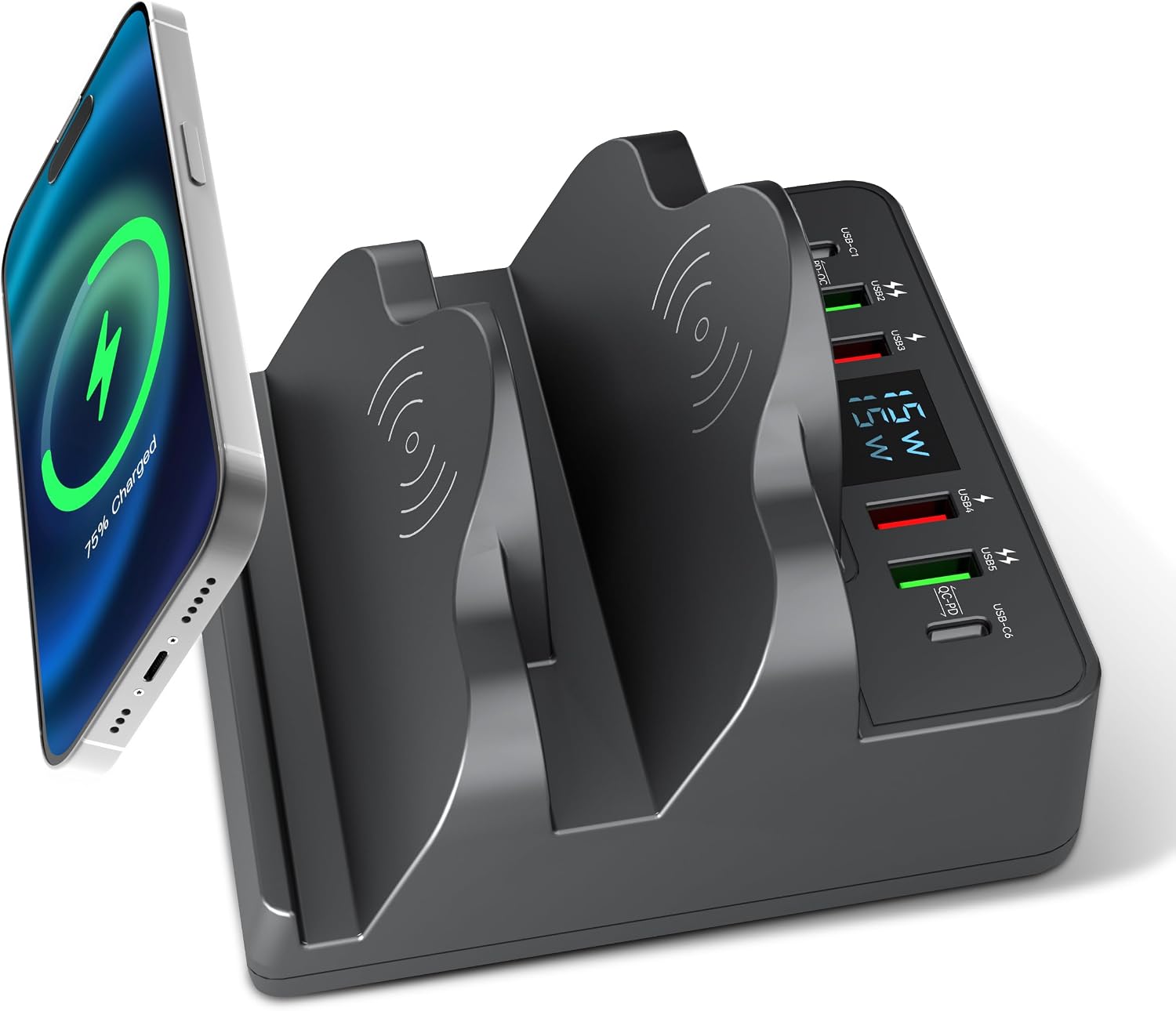 Cargador Inalámbrico Qi Universal