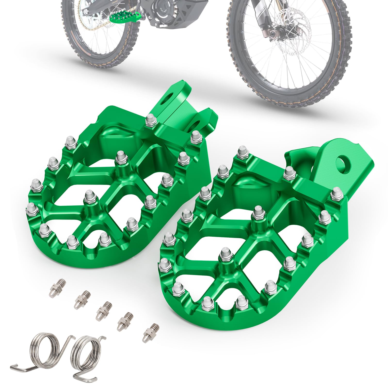 Repose-pieds plus larges Surron LBX cale pieds moto electrique E-Ride Pro