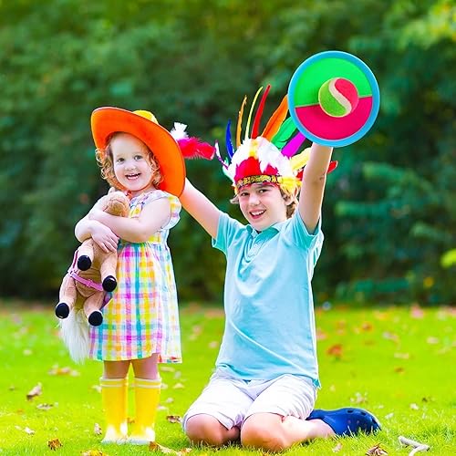 Miniatura 5 de Hanaive Juego de 4 bolas de repuesto de 2 tamaños para lanzar y atrapar bolas de repuesto para niños y niñas de 3, 4, 5, 6, 7, 8, 9 y 10 años, 2.5