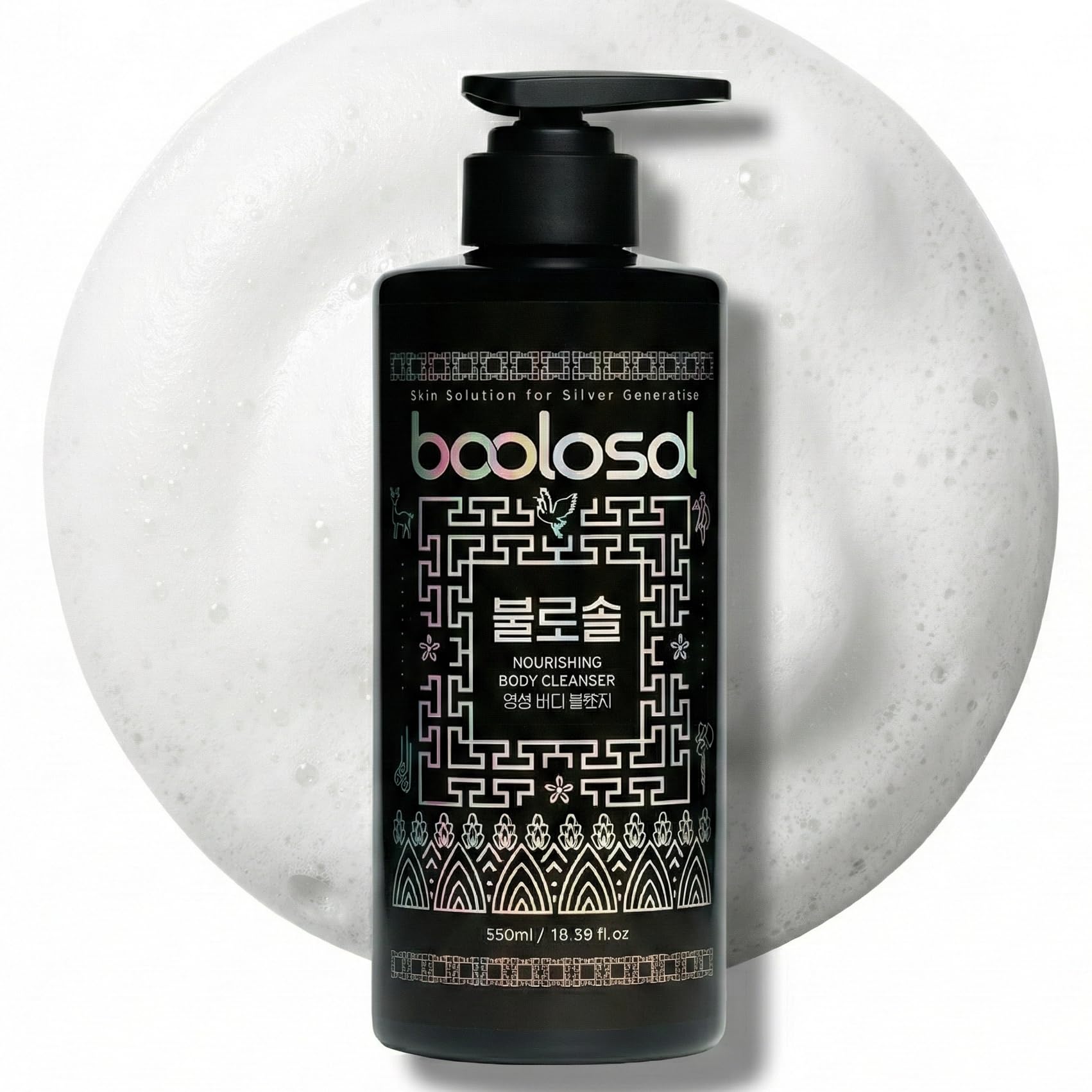 Nourishing Body Wash Refreshing Deodorizing Cleanser for Mature Skin Washes Away Body Odors Nonenal Triple Hydration with Ceramide