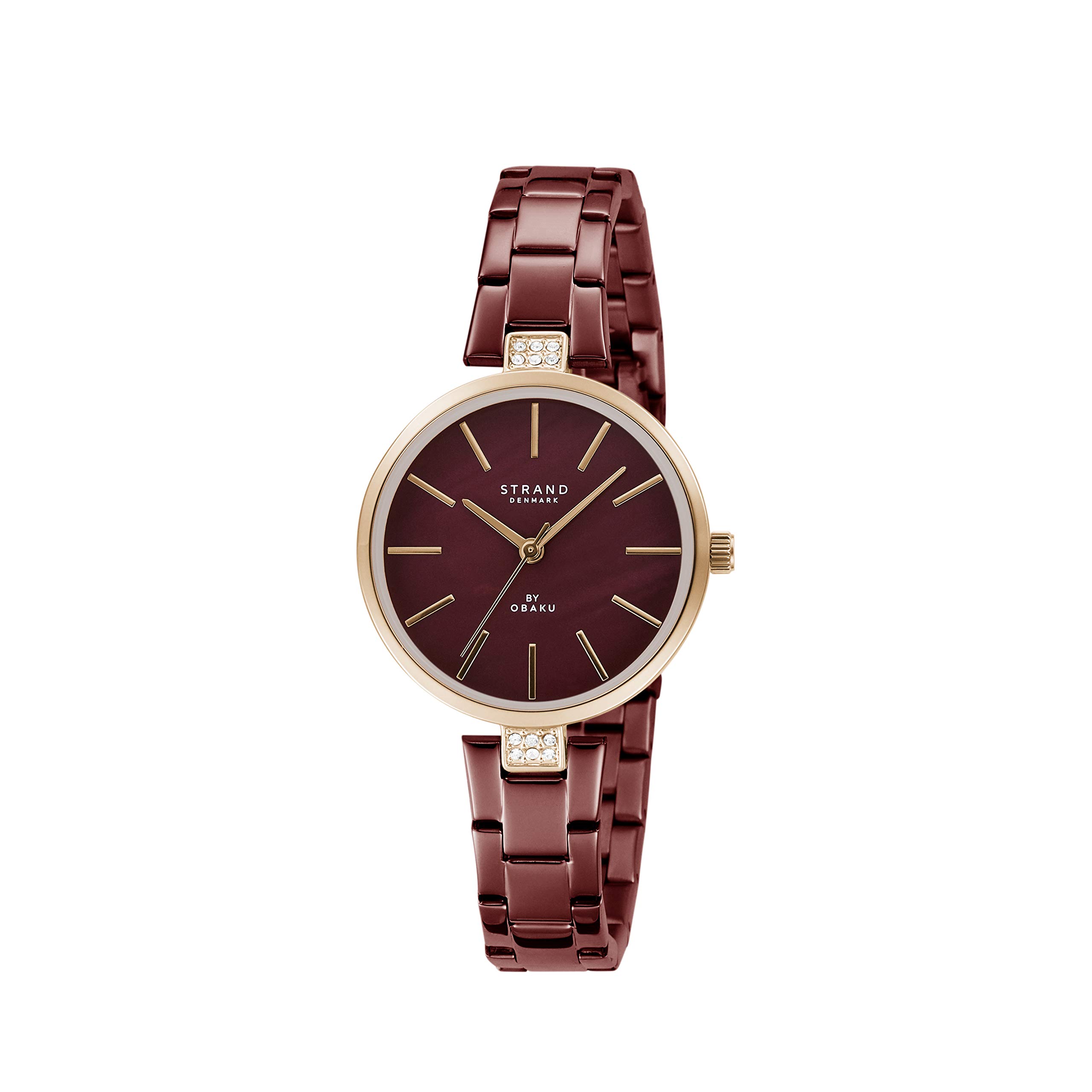 Strand By Obaku Ipanema Analog Burgundy Dial Womens Watch-S706LXVDSD (B08RDY1ZT1) Amazon Price History, Amazon Price Tracker