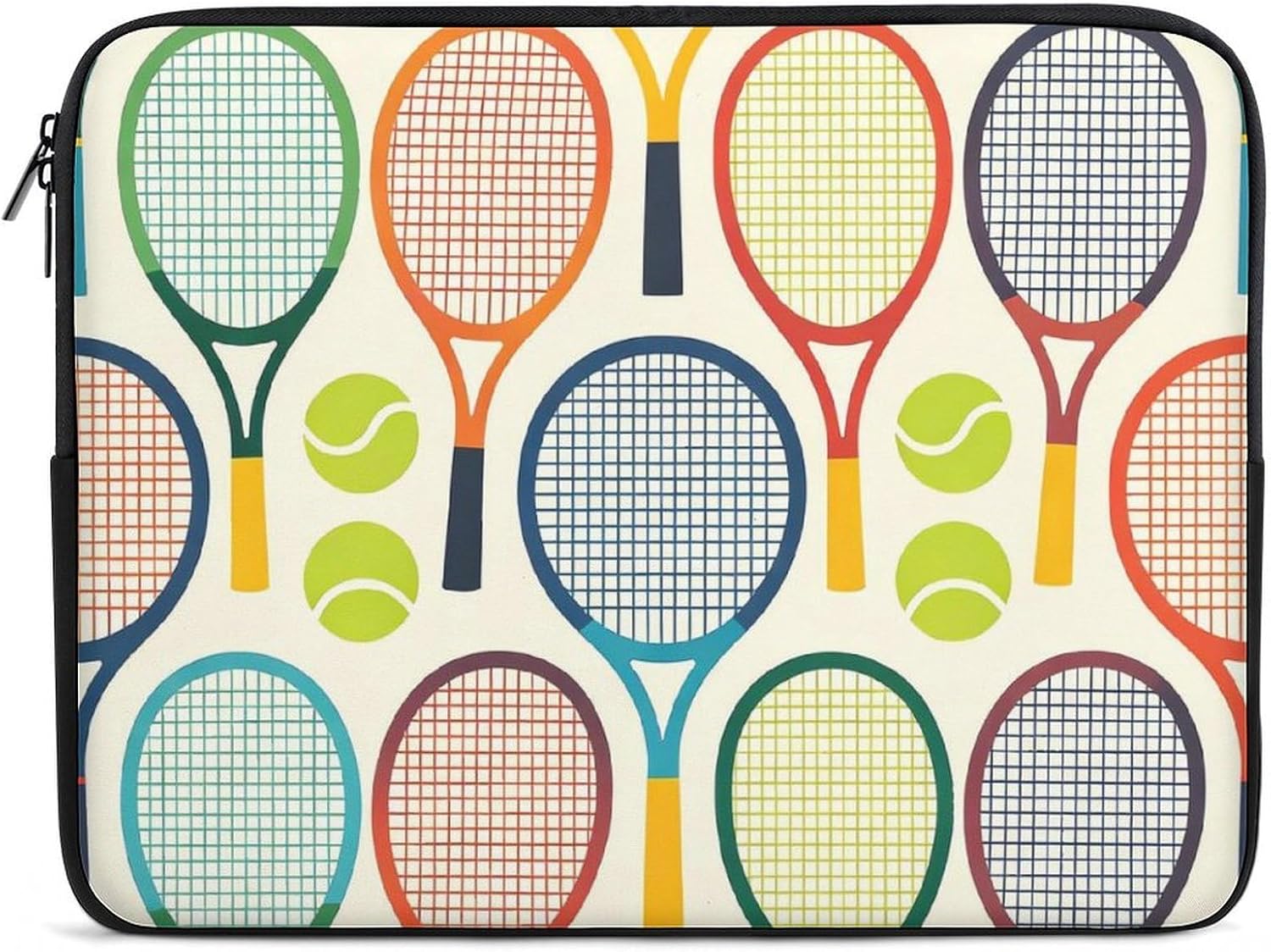 Tennis Seamless Laptop Case Sleeve Computer Tablet Bag