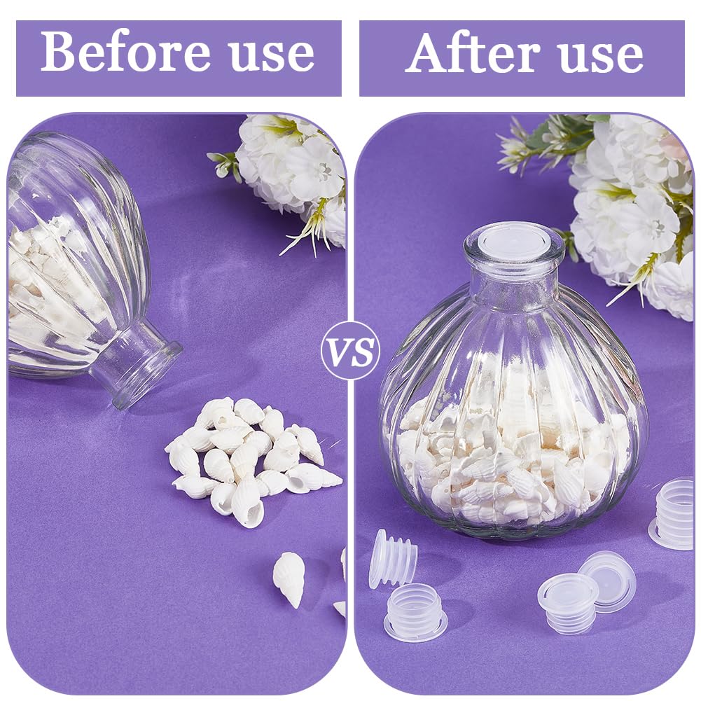 Set De 50 Tapones Plásticos Con Lengüeta - 5 Tamaños (10.5-18mm)