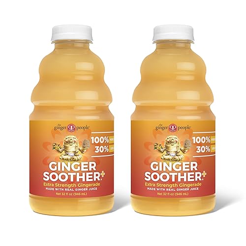 Vista 21 de The Ginger People Calma, jengibre de cúrcuma para digestión y salud digestiva, 32 onzas líquidas