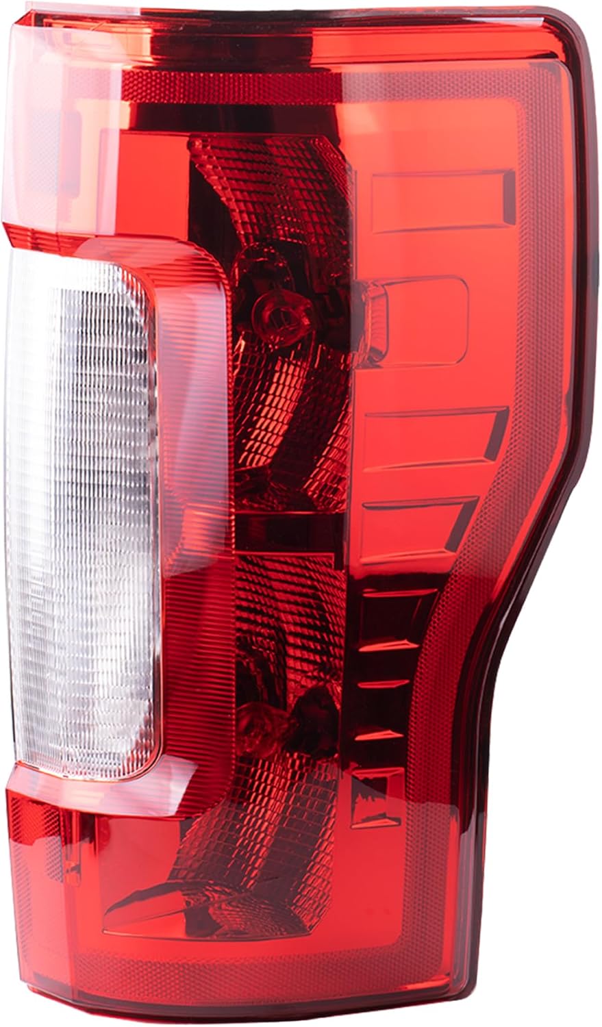 Right Passenger Side Tail Light Compatible With 2017-2019 Ford F-250 F-350 Super Duty Rear Brake Lamps Replacement Taillights Bulb Included–Direct Fit, Durable ABS, (No Blind Spot/LED)