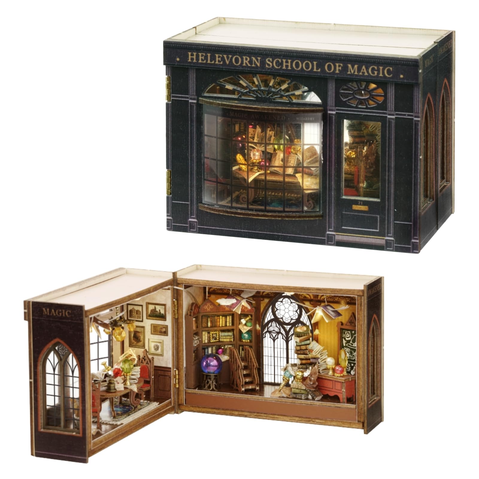 Harry Potter ミニチュアハウス 4部屋 Harry Potter ミニチュアハウス 4部屋 Harry Potter ミニチュア