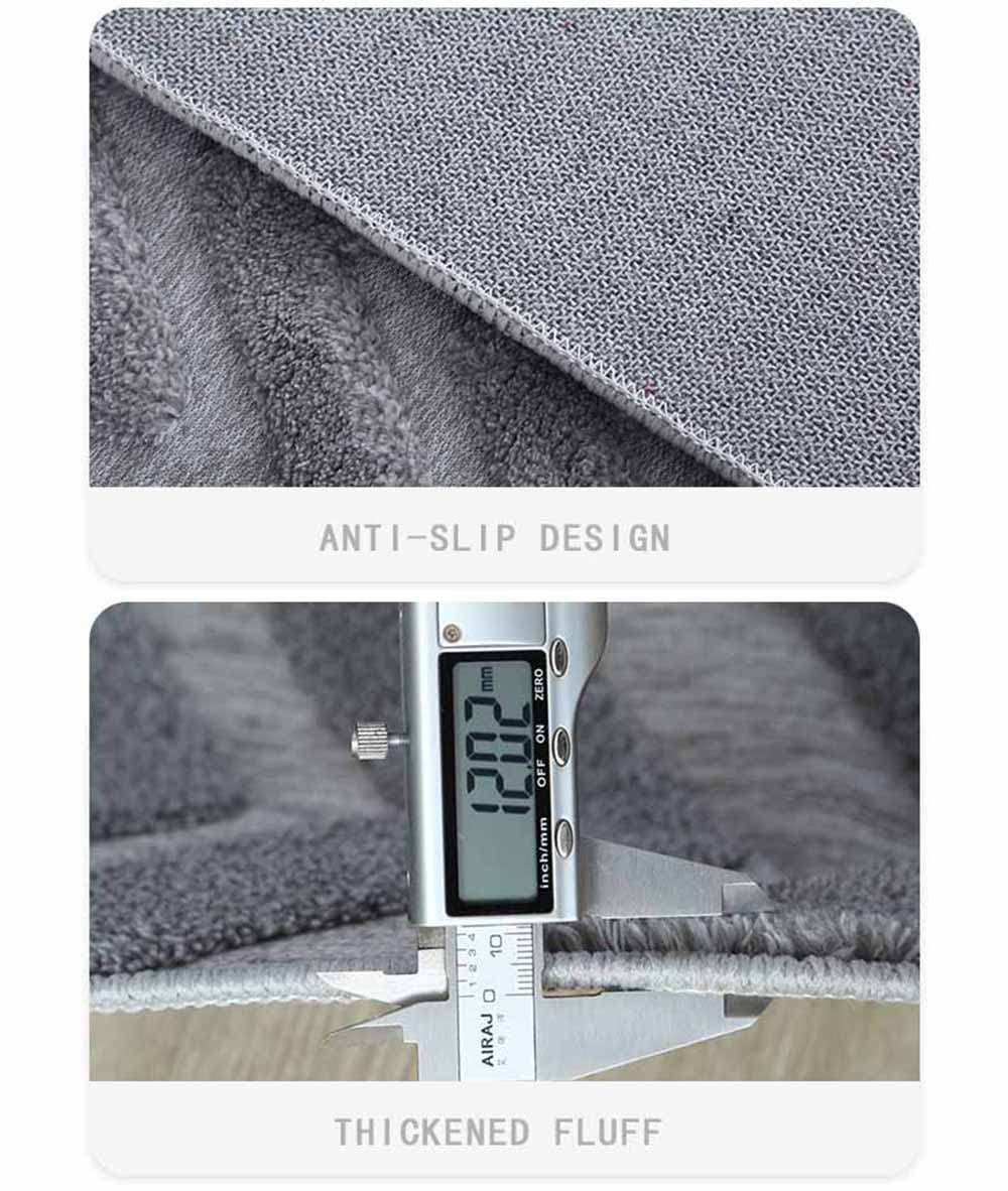 Tapis Design Moderne Motifs Géométriques Poils Ras Gris, Tapis Salon - Grand Tapis De Salon Moderne Polis Ras, Tapis Chambre Motif Géométrique,Gris,140 * 200cm