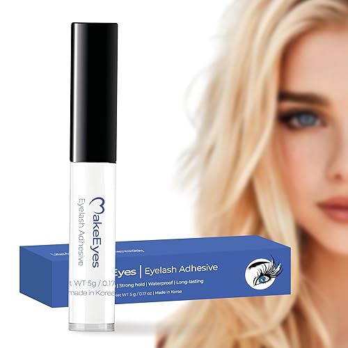 Pegamento de pestañas postizas sin látex de alta calidad, fijación fuerte, secado rápido, adhesivo de pestañas de larga duración para