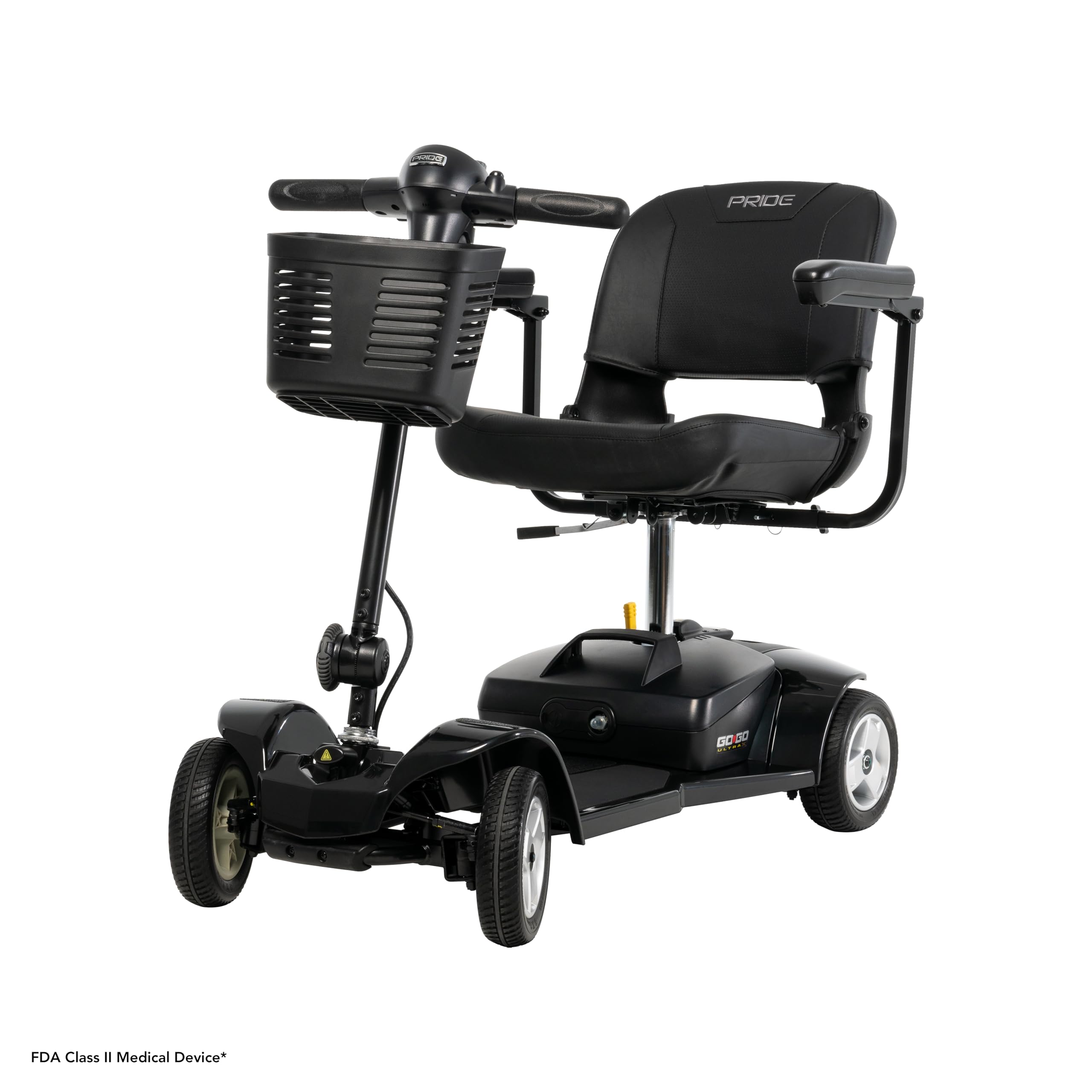 Go Go Ultra X 4-Wheel Power Mobility Scooter for Adults by Pride Mobility - 300 lbs. Capacity l Foldable 17
