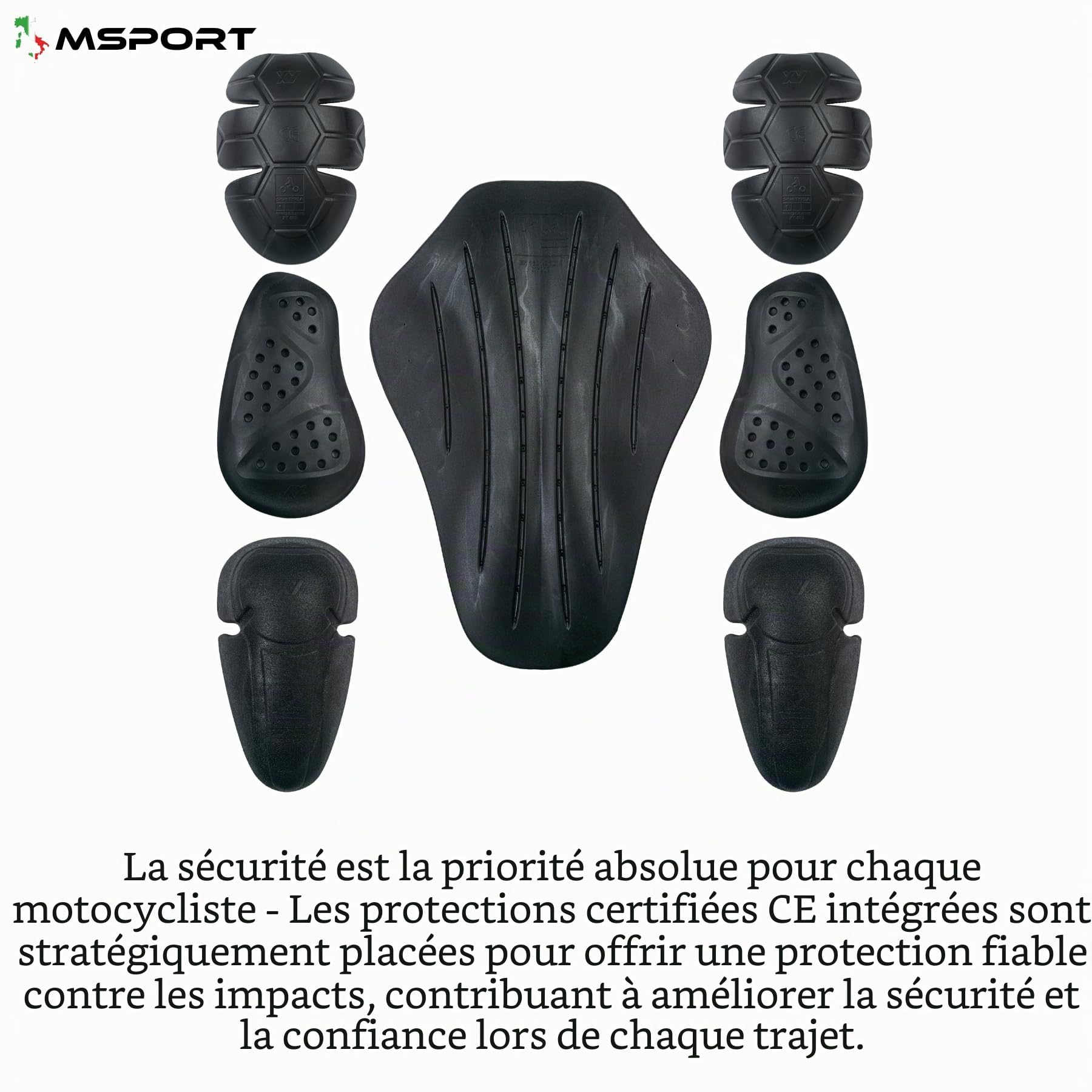 Veste Moto Imperméable Femme, Veste avec Doublure Amovible et Protections