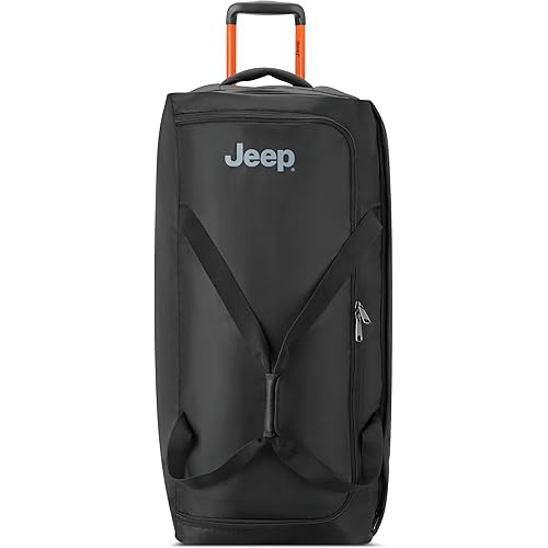 Jeep Js009d Two Wheel Rolling Travel Duffle Bag