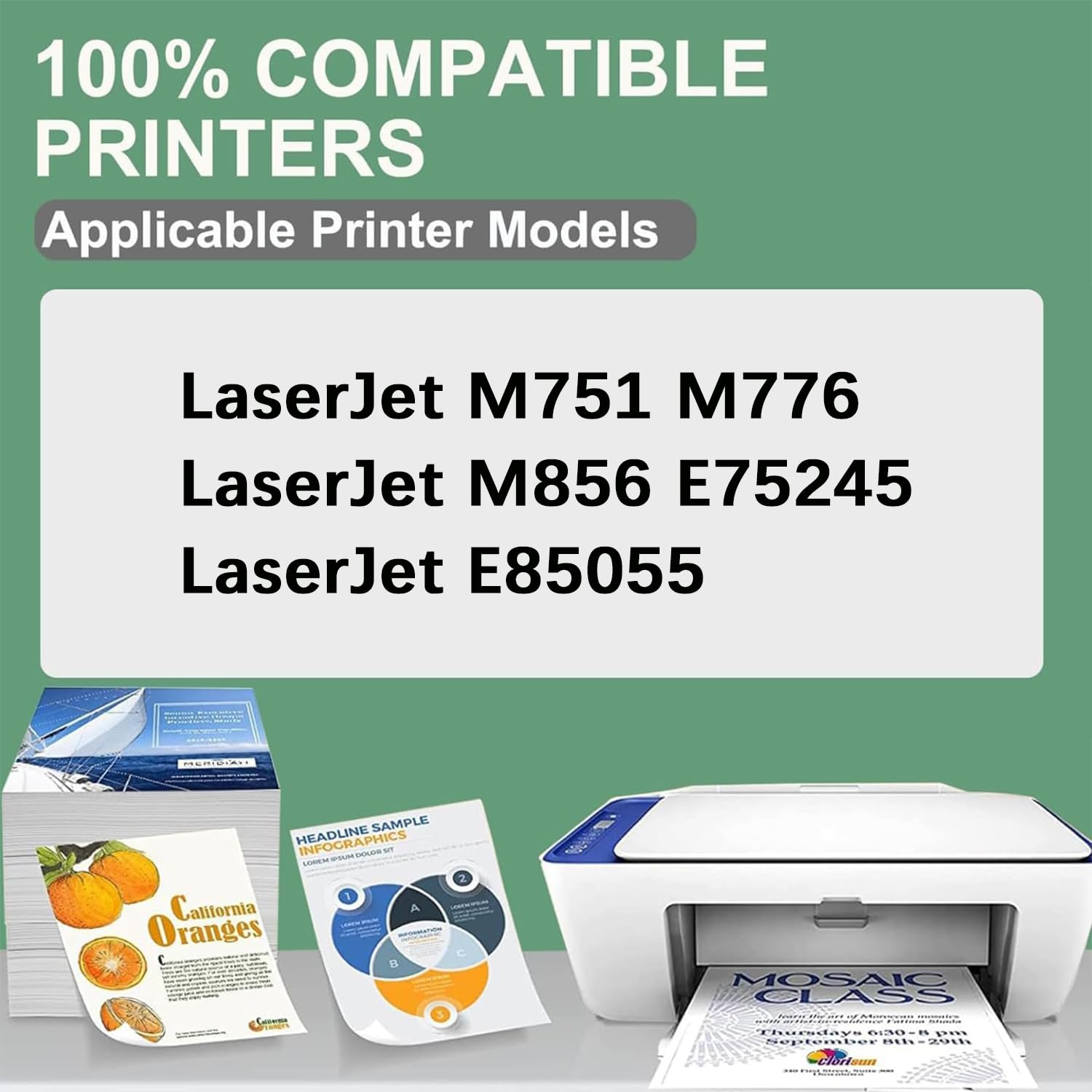 JUNTINE 3WT89A Transfer Belt Unit Replacement for HP 3WT89A RM2-1504-000 Transfer Belt Unit Compatible with HP Laserjet Enterprise M751 M776 M856 E75245 E85055 Printers(1-Pack)