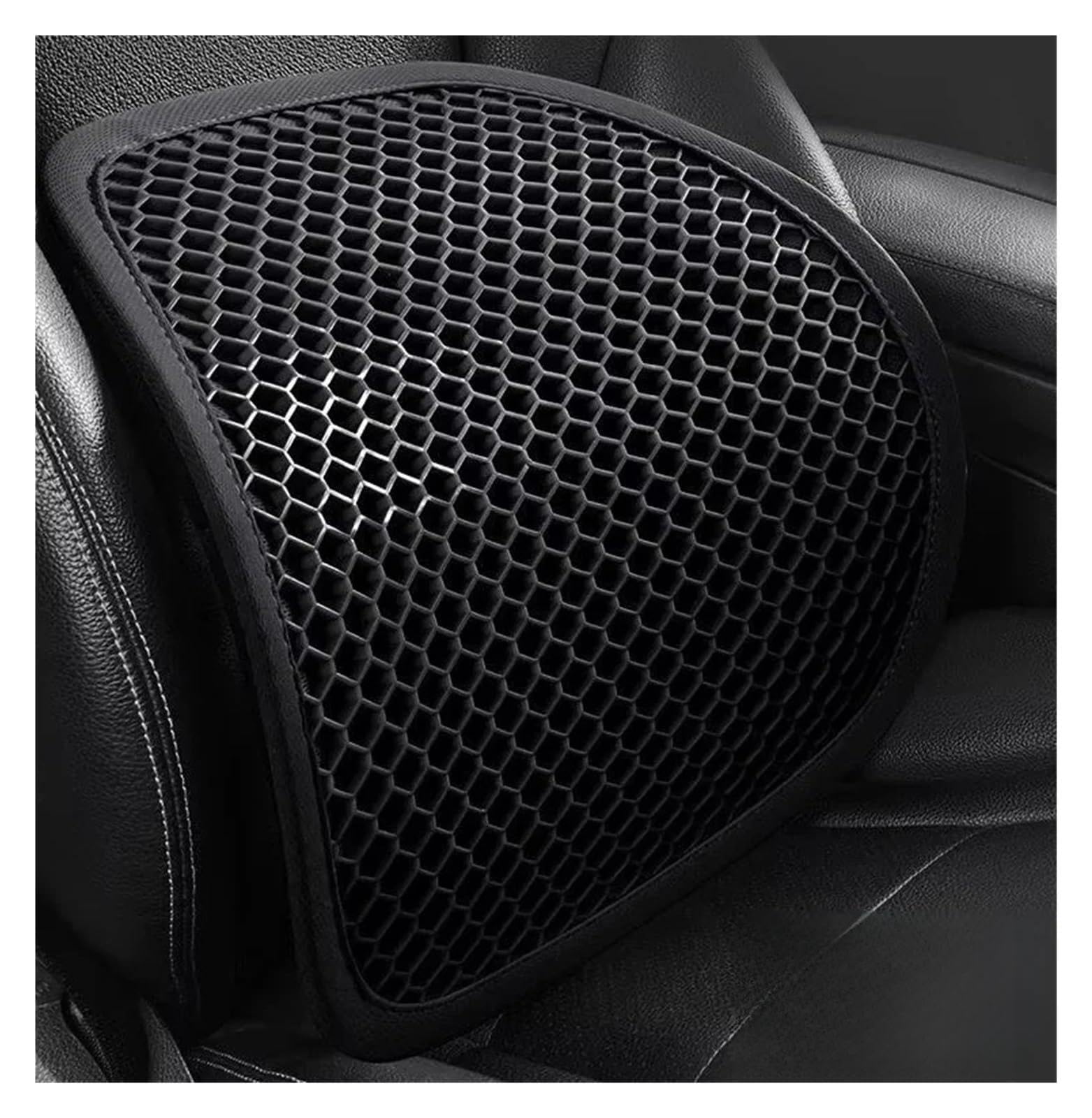 Hviyroi car seat cushion Washable Honeycomb Gel Car Seat Cushion & Lumbar Support, Cooling Breathable(Black Lumbar Support)