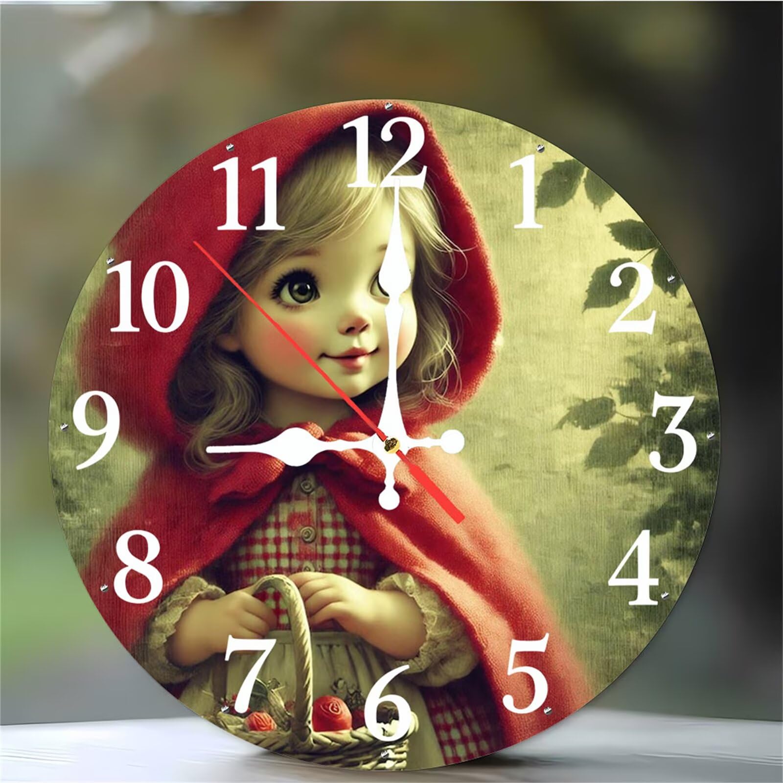 Horloge murale cuisine silencieuse quartz 12 pouces pour chambre