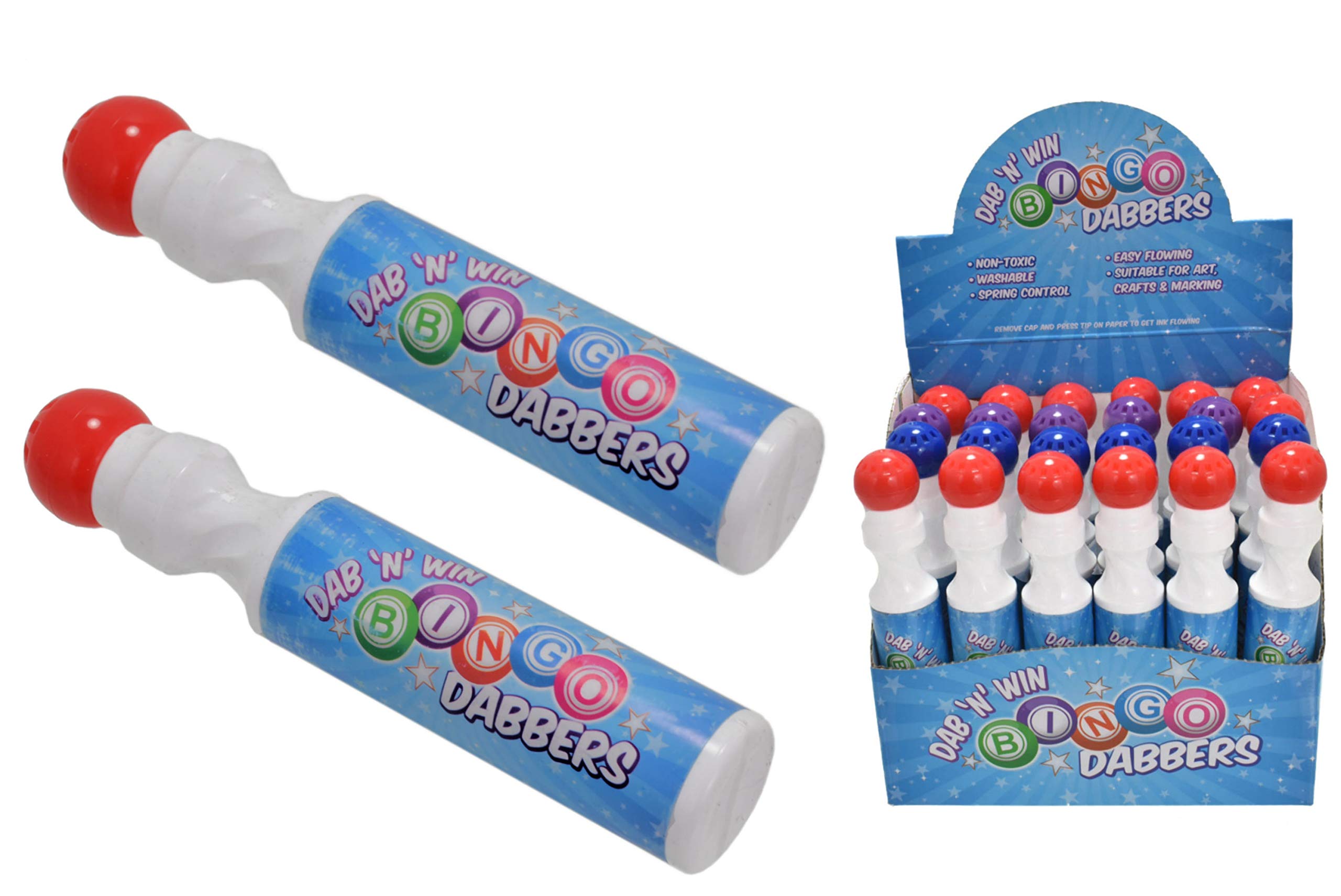 KandyToys TY8889 Bingo Dabber-3 Assorted Colours