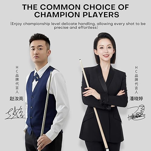 Miniatura 3 de Taco de billar premium para billar (mariposa avanzada, verde, 1 pieza)