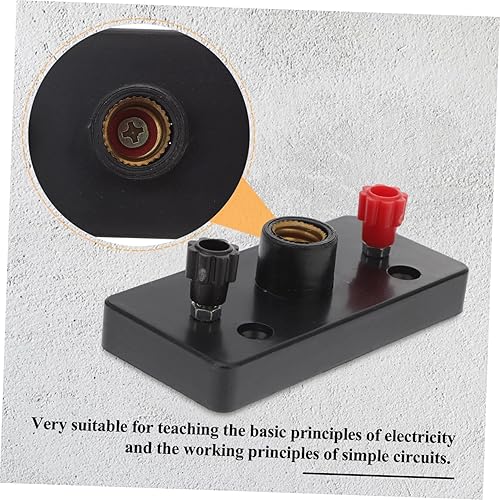 Miniatura 2 de ULTECHNOVO 10pcs Small Screw Lamp Holder Light Fixture Screws E10 Bulb Mini Stand E10 Bulb Socket Physics Laboratory Equipment Lamp Base Series