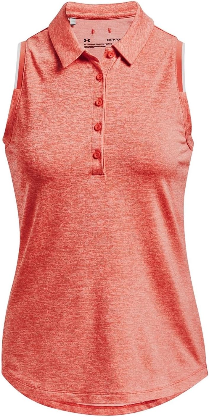 Under Armour Women's Zinger Point Sleeveless Golf Polo