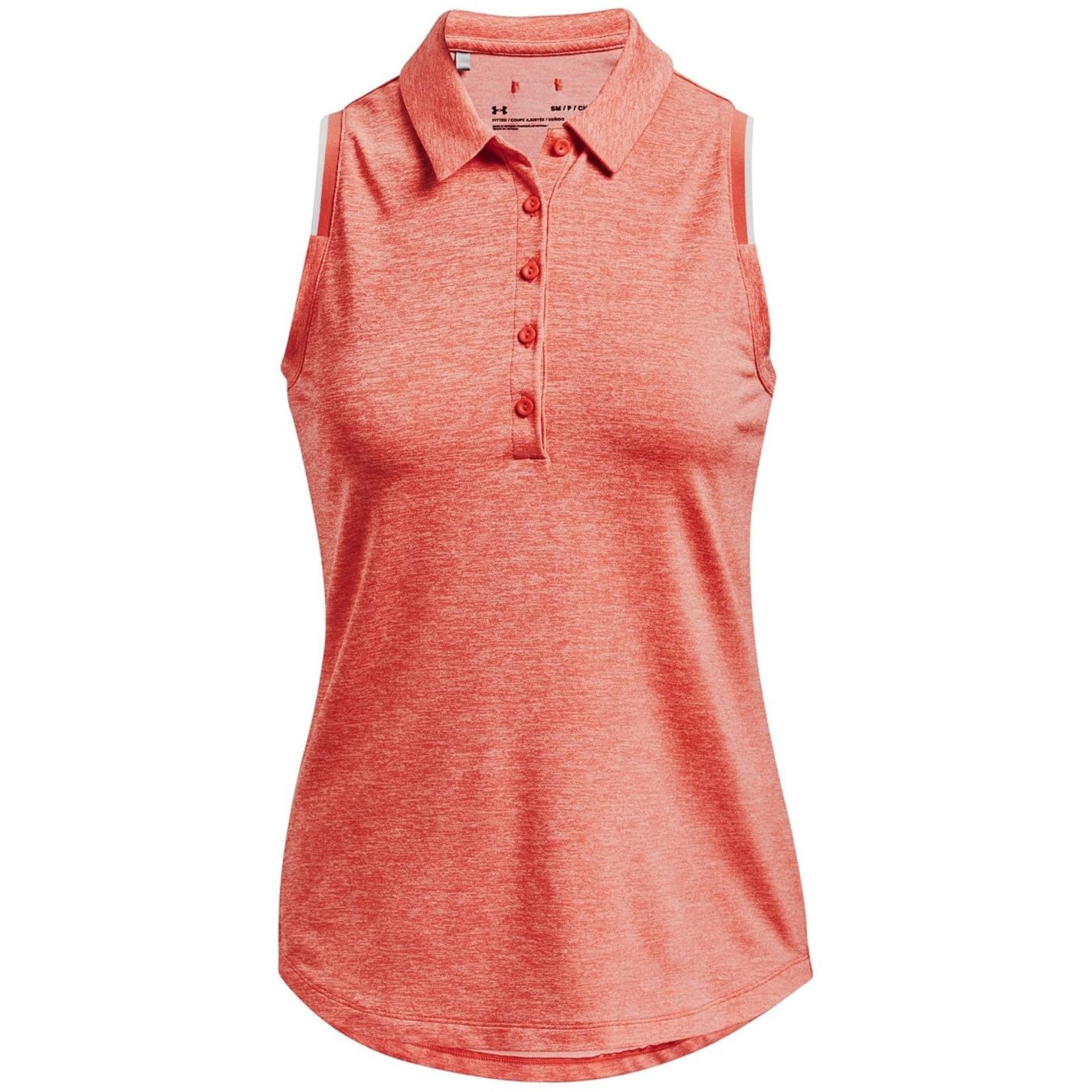 Under Armour Womens Zinger Point Sleeveless Golf Polo