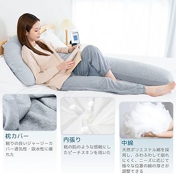 Amazon｜抱き枕 だきまくら 妊婦 妊娠 男女兼用 腰枕 背もたれ