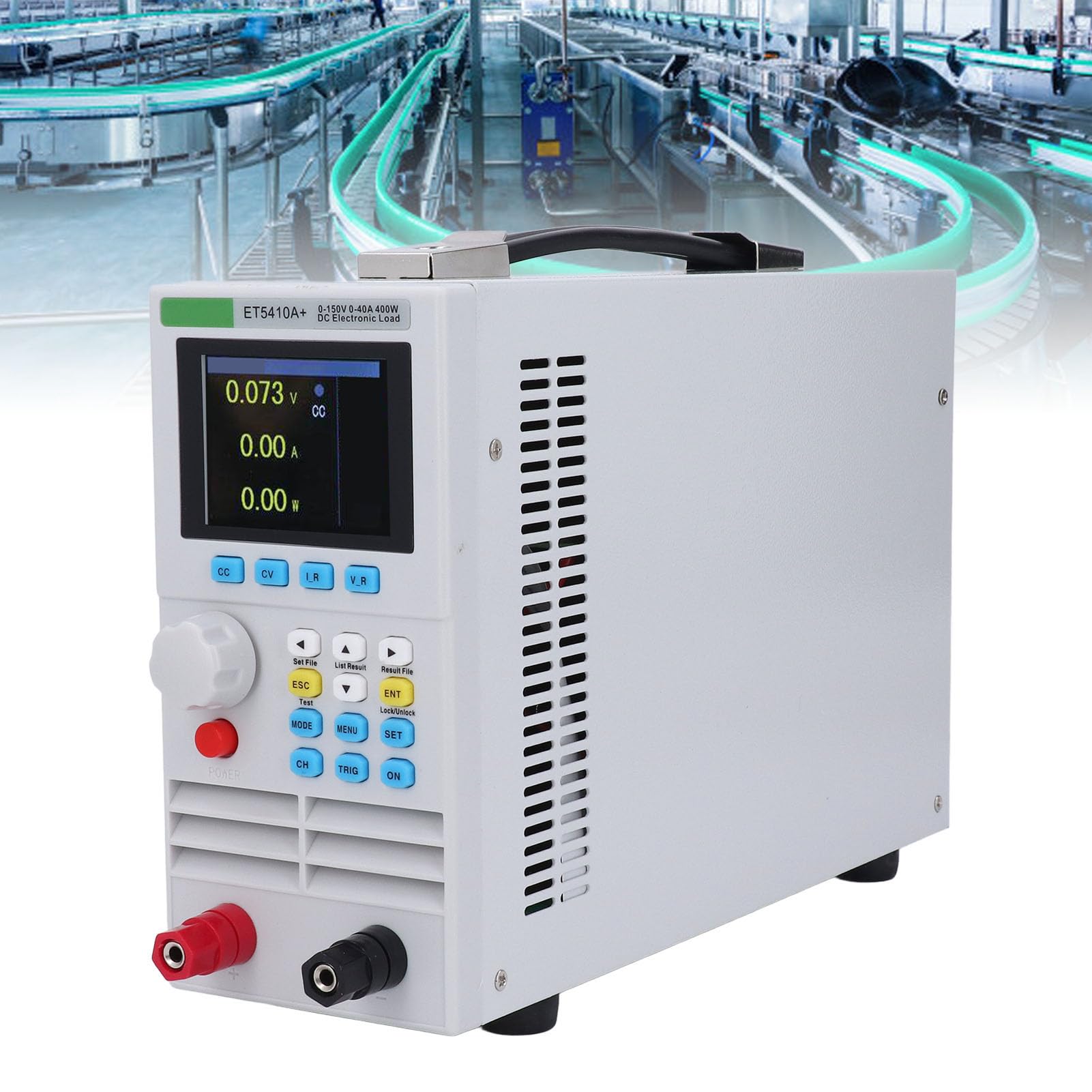 FTVOGUE Programowalny Zasilacz Prądu Stałego Regulowany Zasilacz Prądu Stałego Zmienny 2 Kanały 0–150 V 0–20 A 400 W z Portem USB do Laboratoryjnej Naprawy (wtyczka UE)