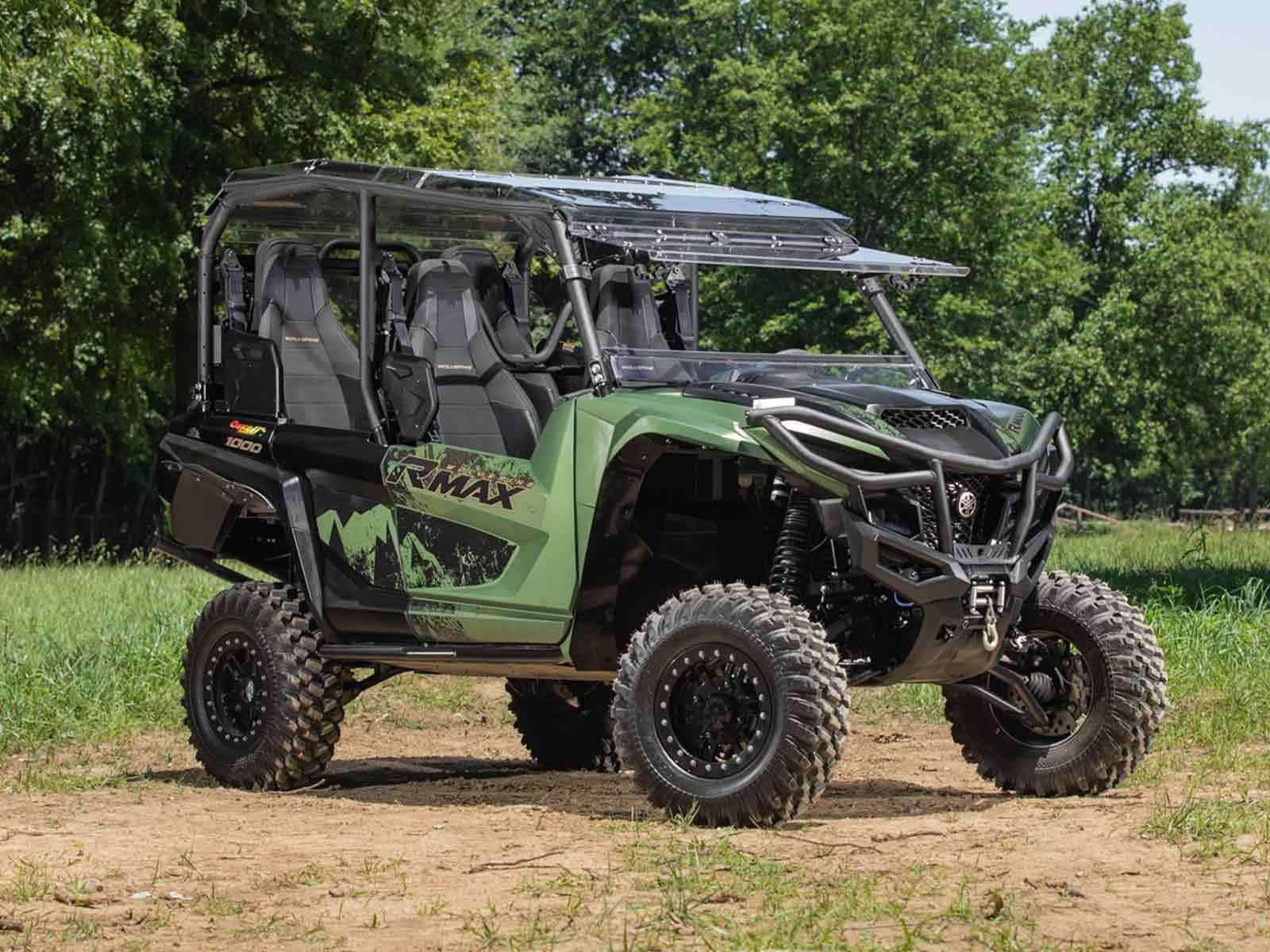 Amazon.com: SuperATV Front Bumper for 2021+ Yamaha RMAX 2/4, Made