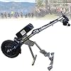 500W Electric Handcycle Wheelchair Attachment,Wheelchair Pull Device,Portable Wheelchair Drive Head Traction Device,With Front Light  Trumpet,StandType