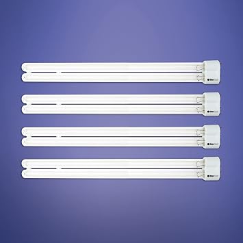 OdorStop OSUVB204 20-in Germicidal UVC Bulb, AmilAir Breathe Easy, Calutech, LSE, Puritec and Pur UV Air Systems, Pack of 4