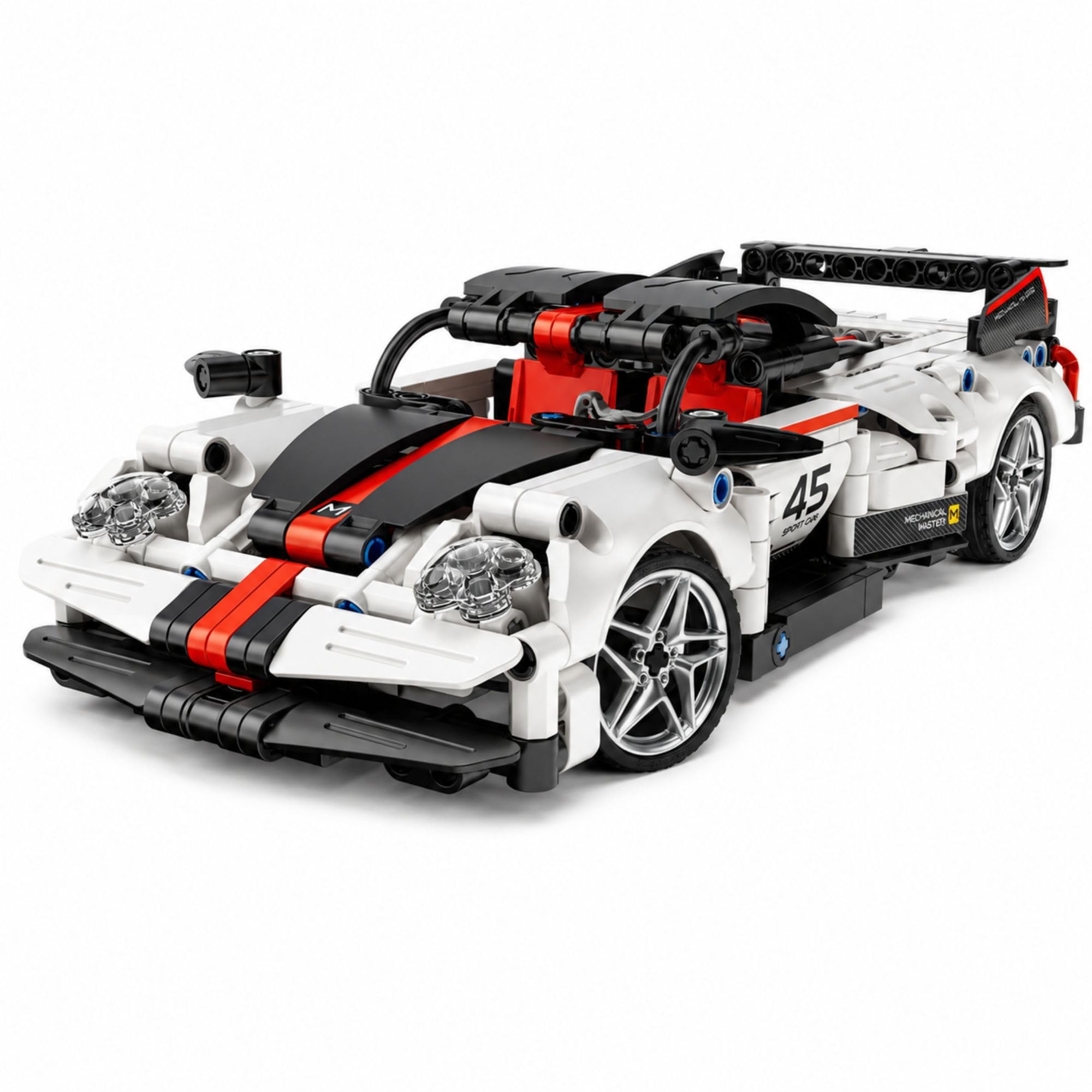 iM.Master - Coche Teledirigido GT - Bloques de Construcción Adultos y Niños - Maqueta de Coche Technic - Coche RC App y Mando - 476 Piezas - 1:18 - Juegos Educativos Stem - Maqueta para Construir