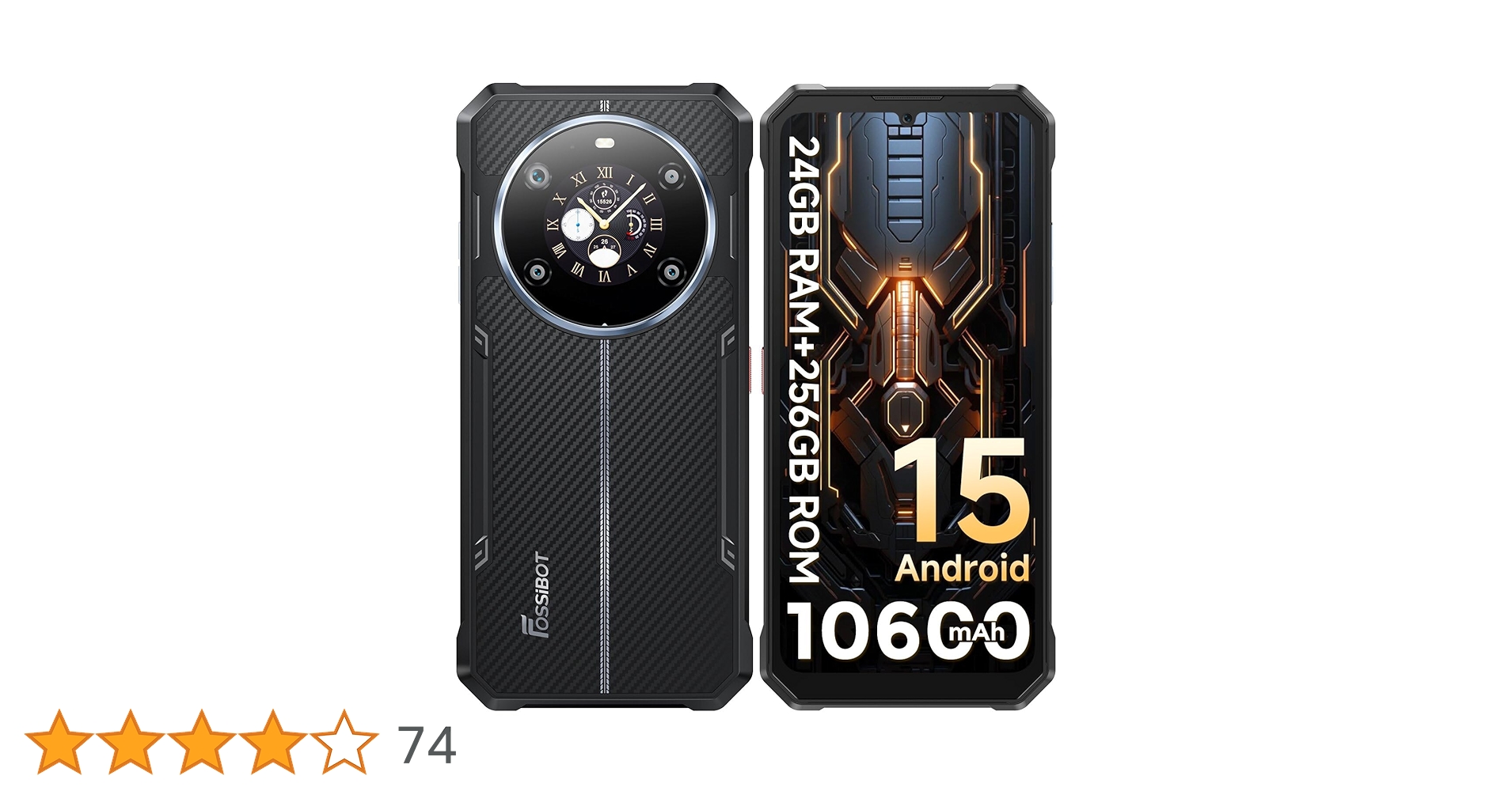 SIMフリースマホ Amazon | FOSSiBOT F109 5G スマホ Android 14 SIMフリー スマホ