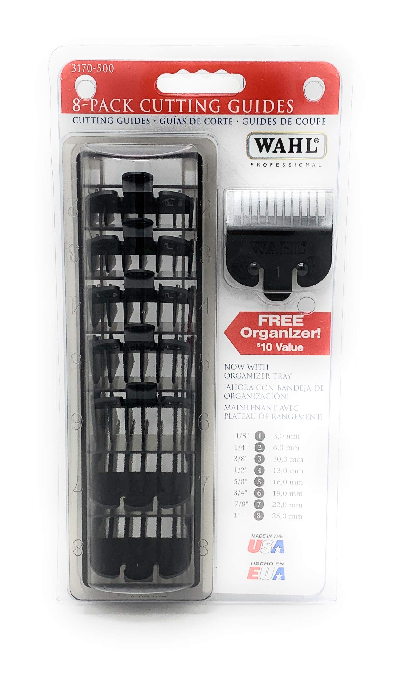 Attachment Guide Comb 10 Pack for Full Size Standard Adjustable Pet Clippers #3173-500 (Premium Pack) (B00065XNMQ) Amazon Price History, Amazon Price Tracker