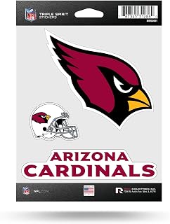 Rico Industries NFL Football Triple Spirit Stickers Triple Sticker Sheet