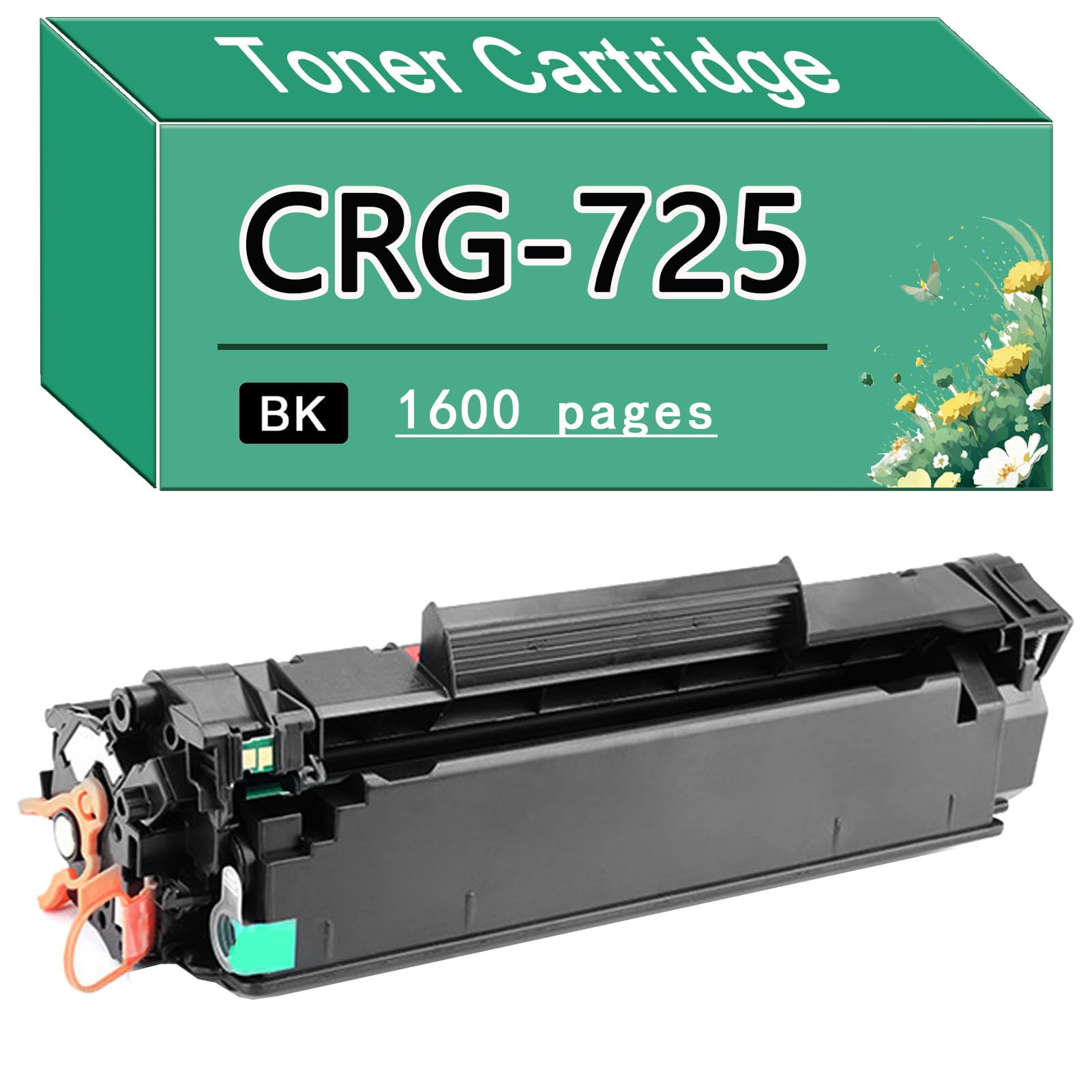 Amazon.com: for Canon CRG725 CRG-725 CRG 725 Black Toner Cartridge