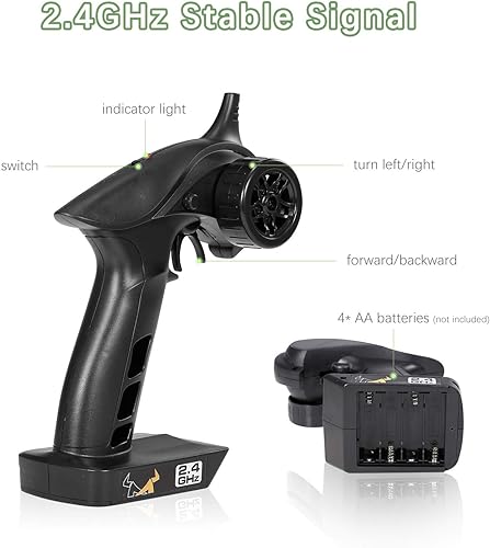 Miniatura 8 de GoolRC MN 99s RC Car, 112 escala 4WD 2.4G coche de control remoto para niños y adultos, RTR RC Crawler Off Road Truck para modelos de vehículos Land