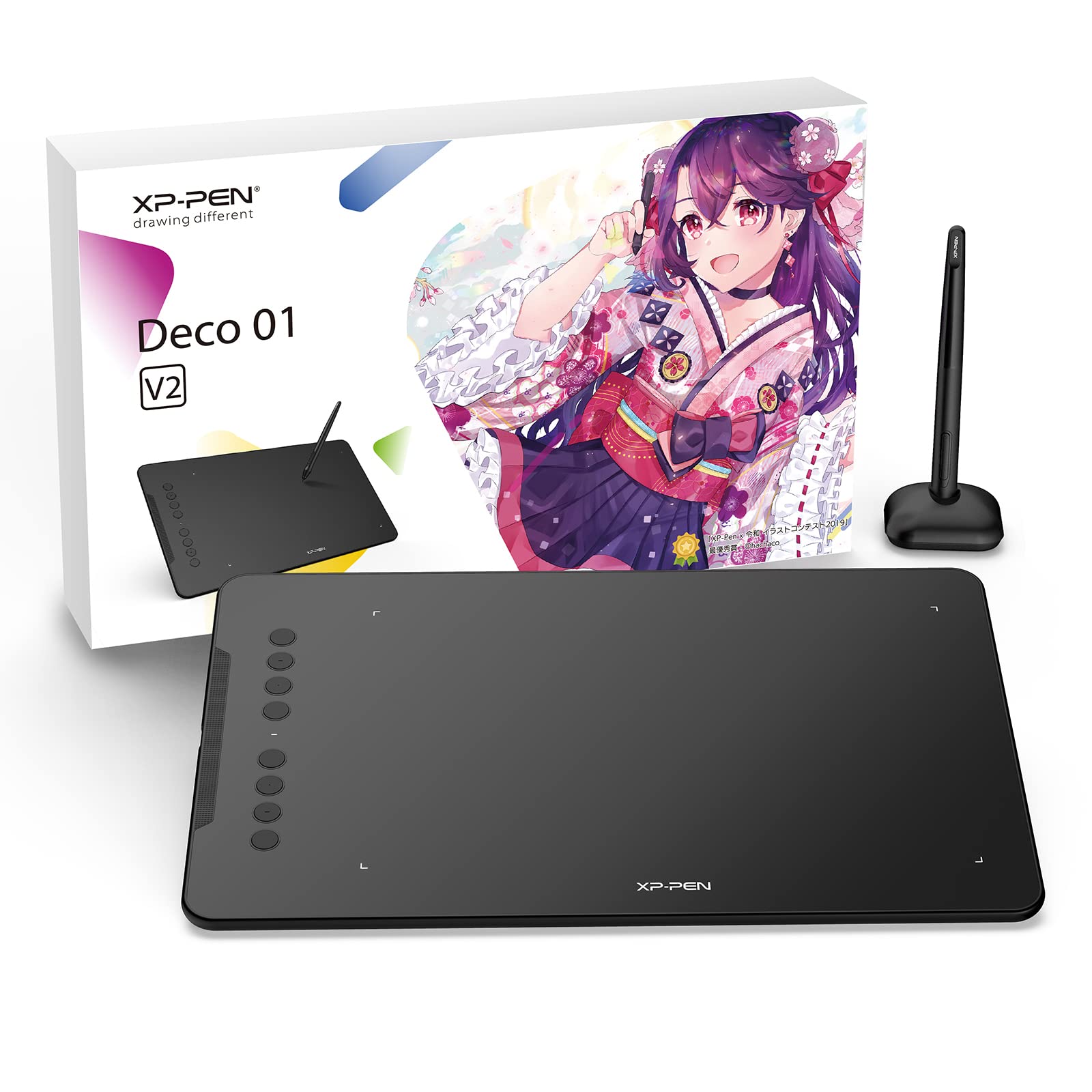 Amazon.co.jp: XPPen ペンタブレット Decoシリーズ 板タブ スマホ対応 