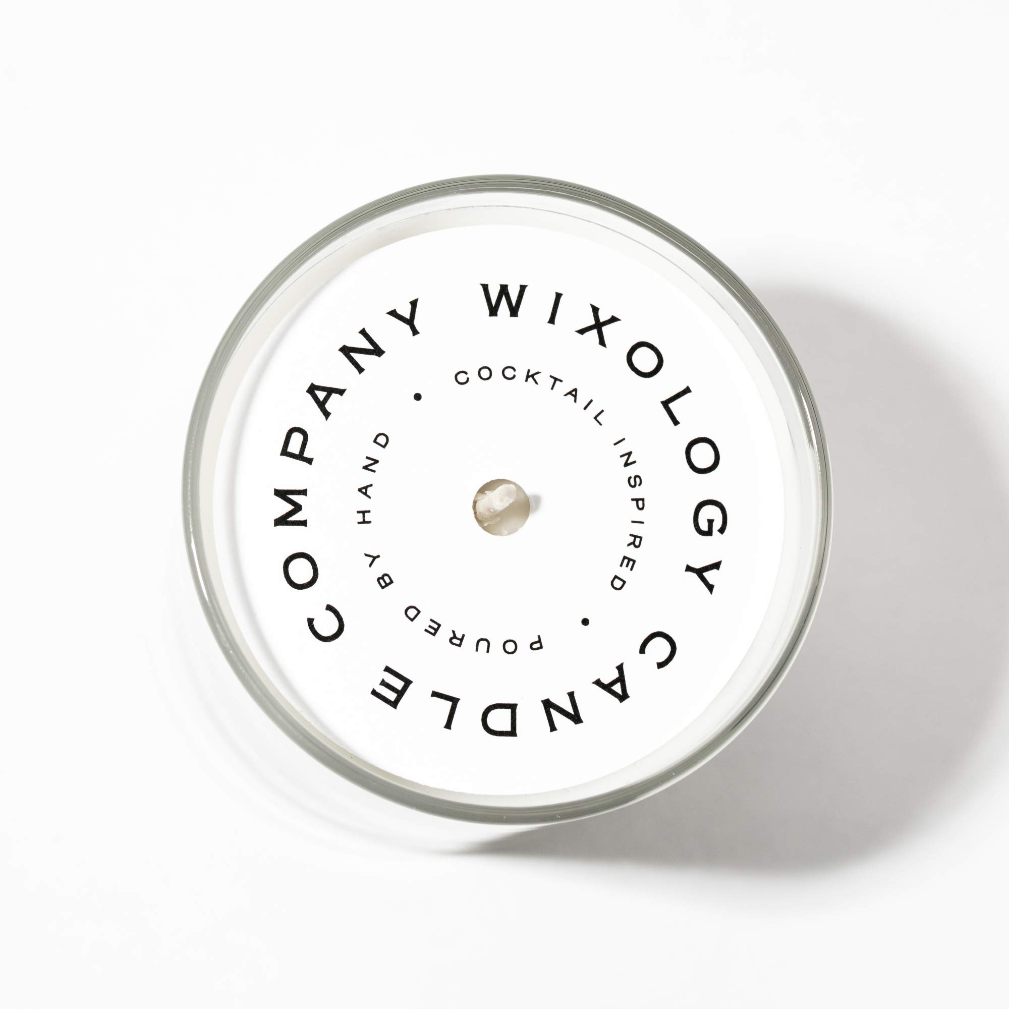 Wixology Koktajl inspirowany burbonem Neat Soy Candle - świeca zapachowa wanilii karmelu i dębu w szklance wielokrotnego użytku - Made in Kentucky - 207 ml