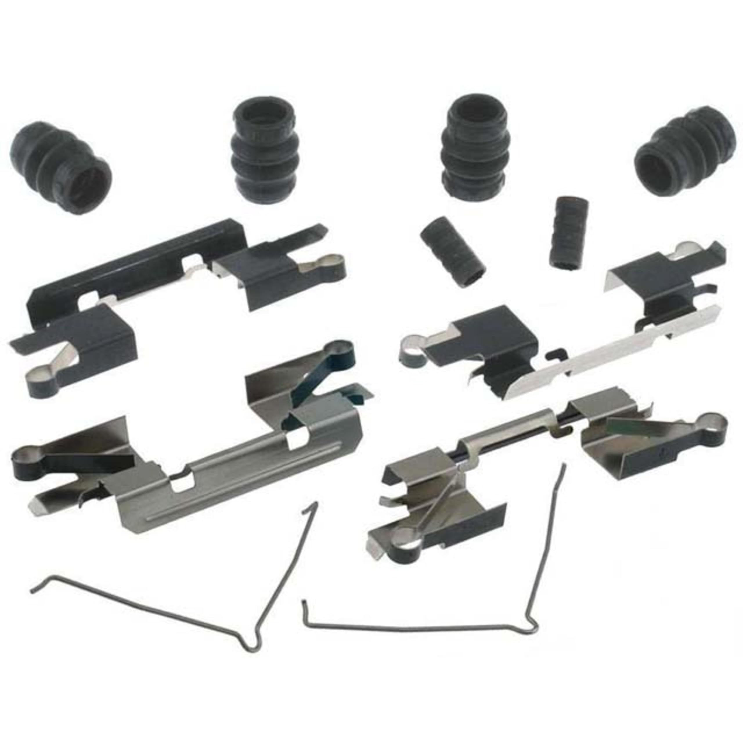 18K1686X Professional Front Disc Brake Caliper Hardware Kit with Clips, Springs, Seals, and Bushings