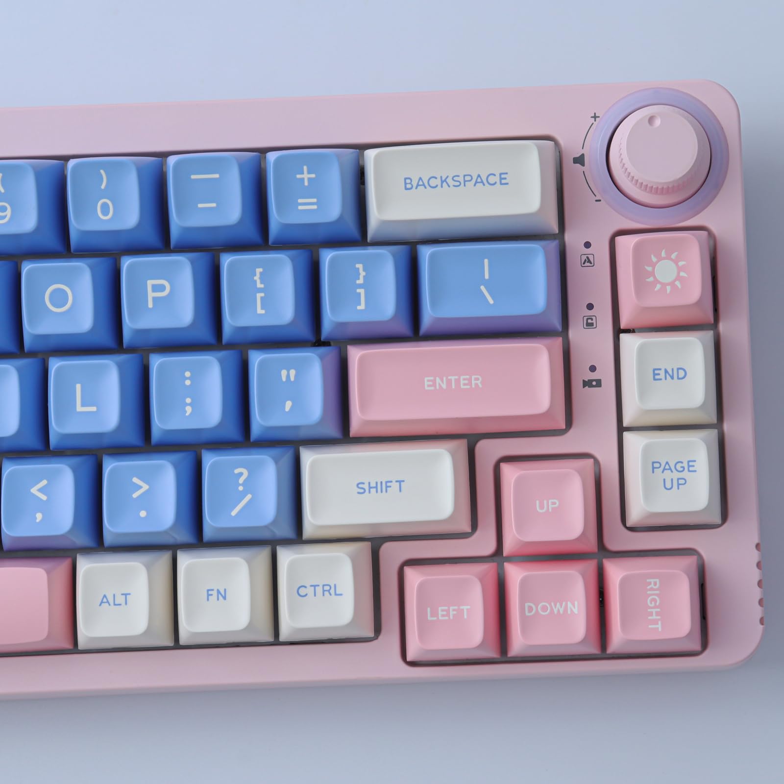 Teclas, 172 teclas SA Profile Double Shot Keycaps Set con barra espaciadora 2.75u, 3u, 6.25u y 7u para interruptores Cherry Mx ISO ANSI Layout teclado mecánico