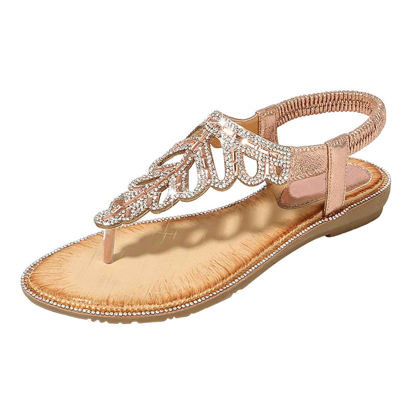 Generico Sandales CompenséEs Femme Confortables LéGèRes AntidéRapantes Semelle Souple Respirantes Chaussures Femme éTé Mode Mules OrthopéDiques Pieds Larges Ville Plage