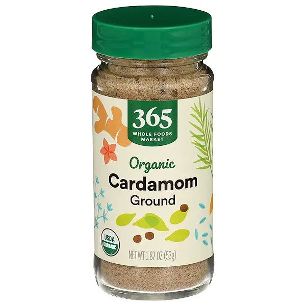 Organic Ground Cardamom, 1.87 Ounce 1