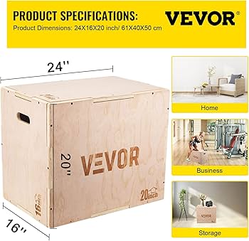 【希少】プライオボックス ジャンプボックス 昇降台 ジャンプ台 ステップ台 Amazon | 木製 ジャンプボックス 耐荷重200 kg プライオボックス