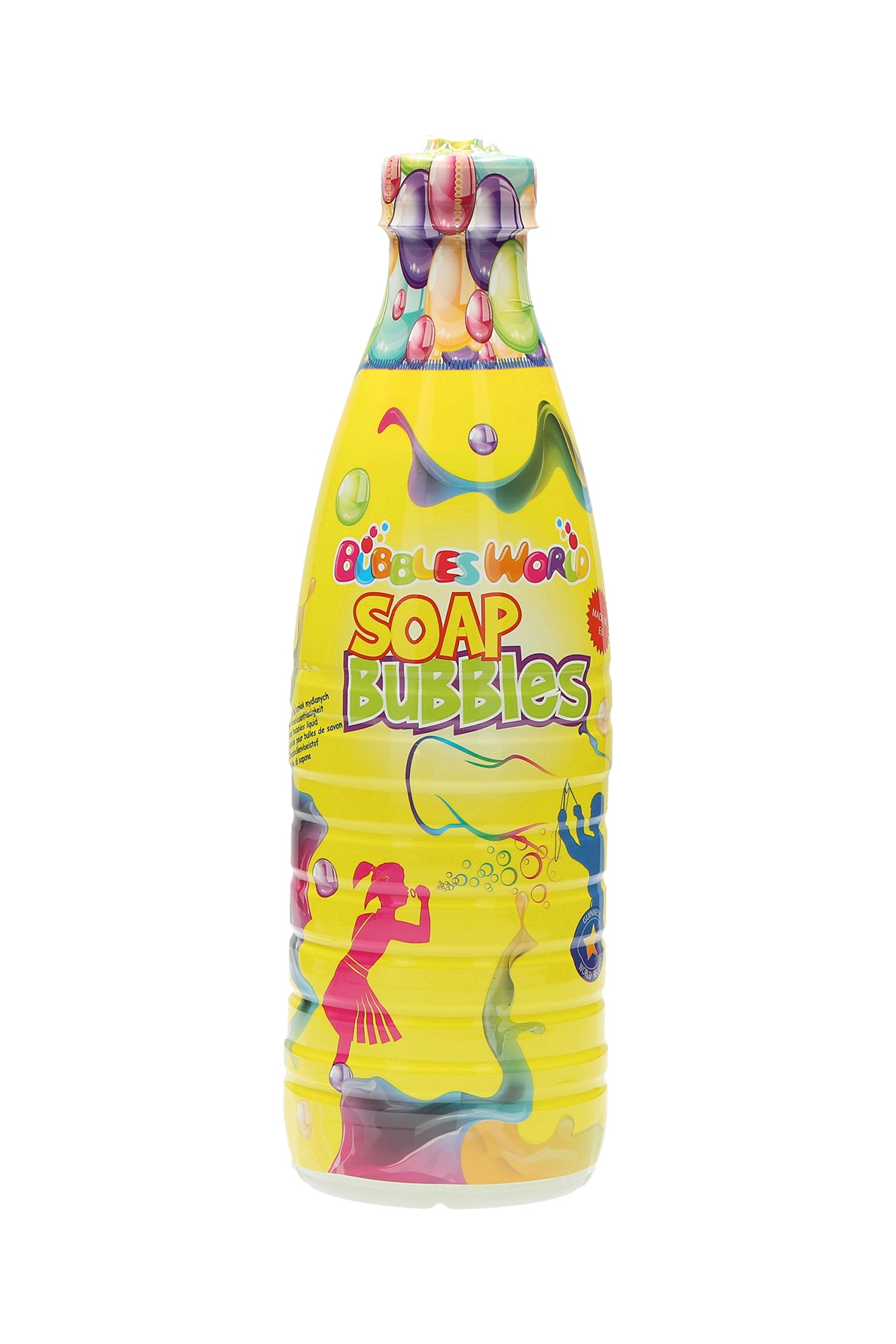 TUBAN Large Bubble Solution 1000 ml - Bubble Solution 1L - Toy for Children - Bubble Blowing - Outdoor Fun Activities