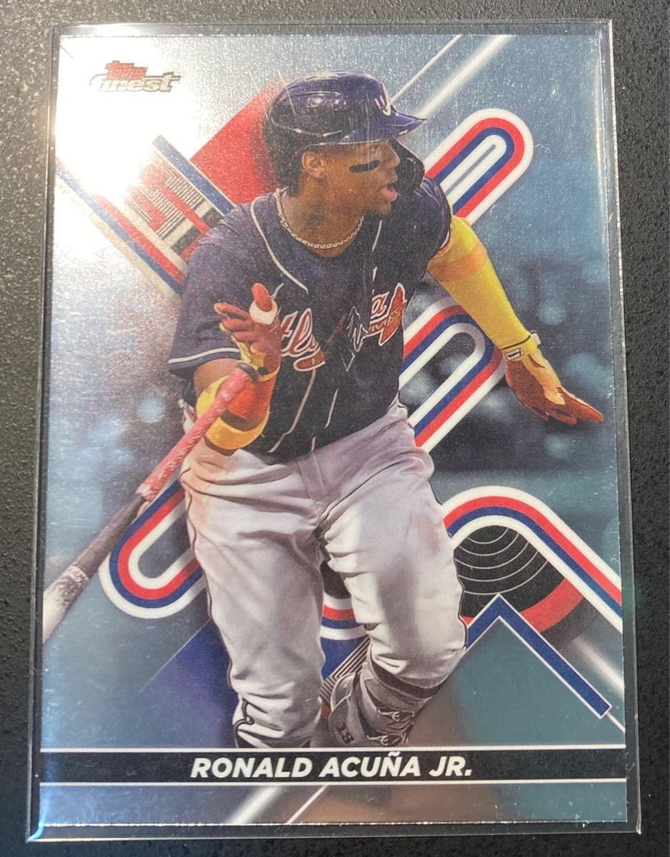 Amazon.co.jp: Topps Finest グッズ アトランタブレーブス ロナルド 