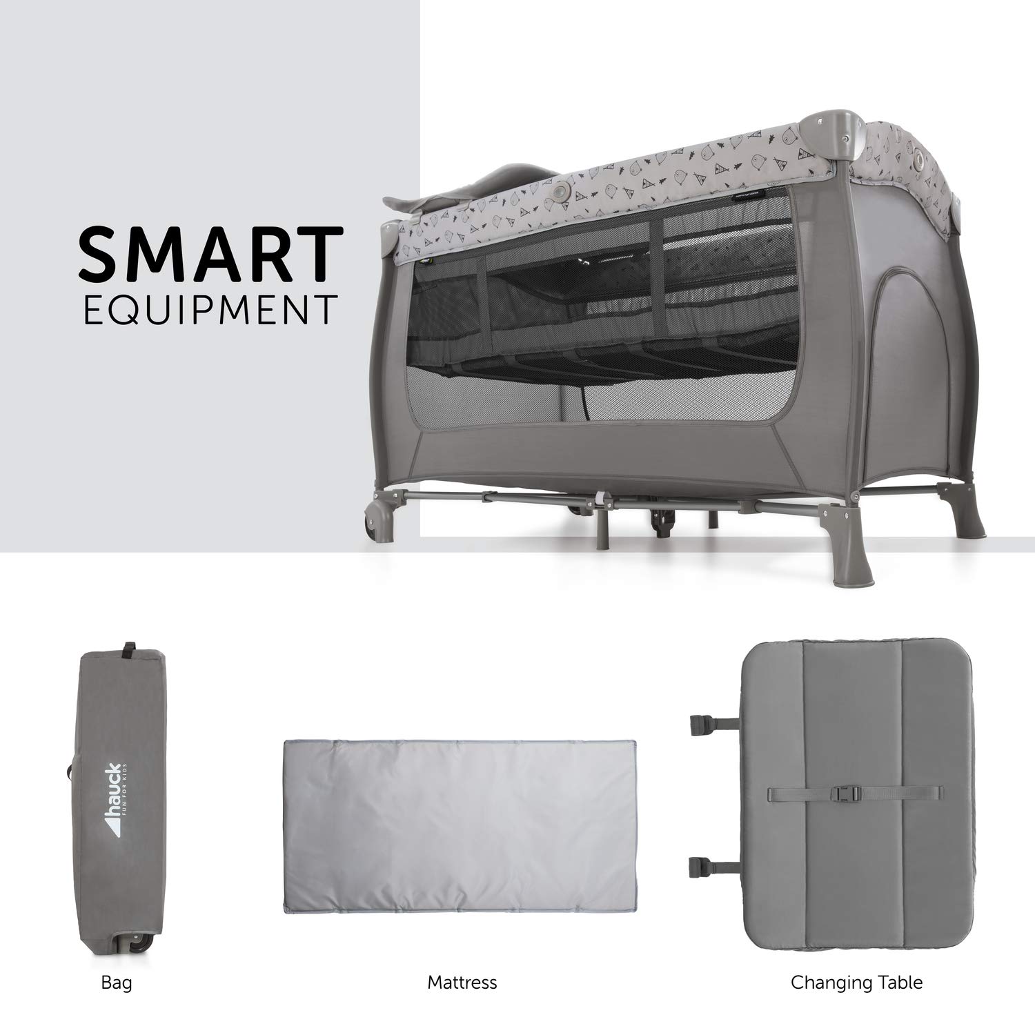 Hauck Travel Cot Set Sleep N Play Center / for Babys and Toddlers from