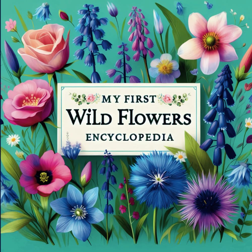 My first Wild Flower Encyclopedia: A Fun, Illustrated Guide to Nature's Blossoms: Discover the Magic of Plants, Their Beauty, and Amazing Facts for ... Illustrations and Interactive Challenges