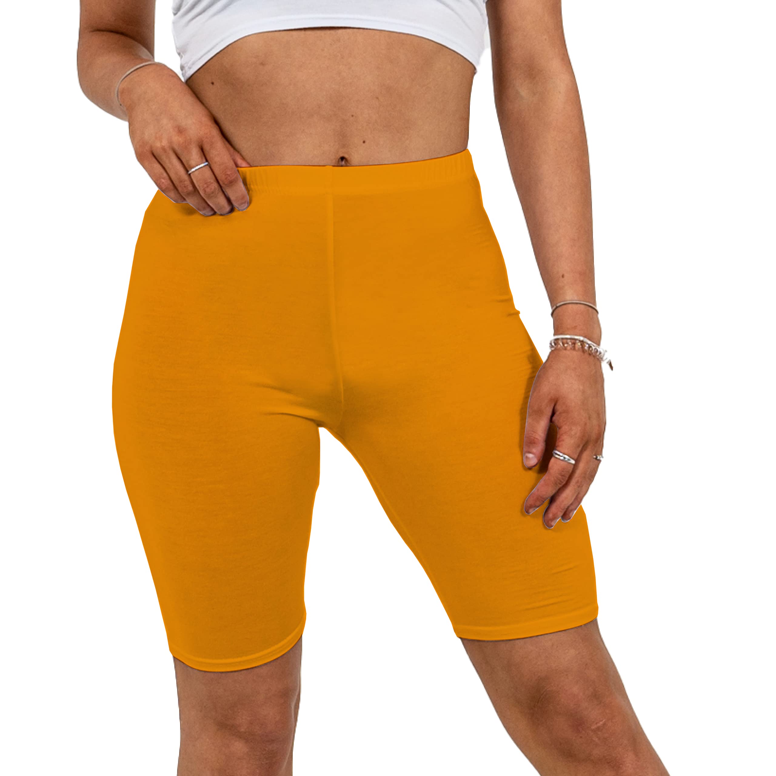 Legging 1/2 pour femme - Pour cyclisme, danse, gym - Décontracté