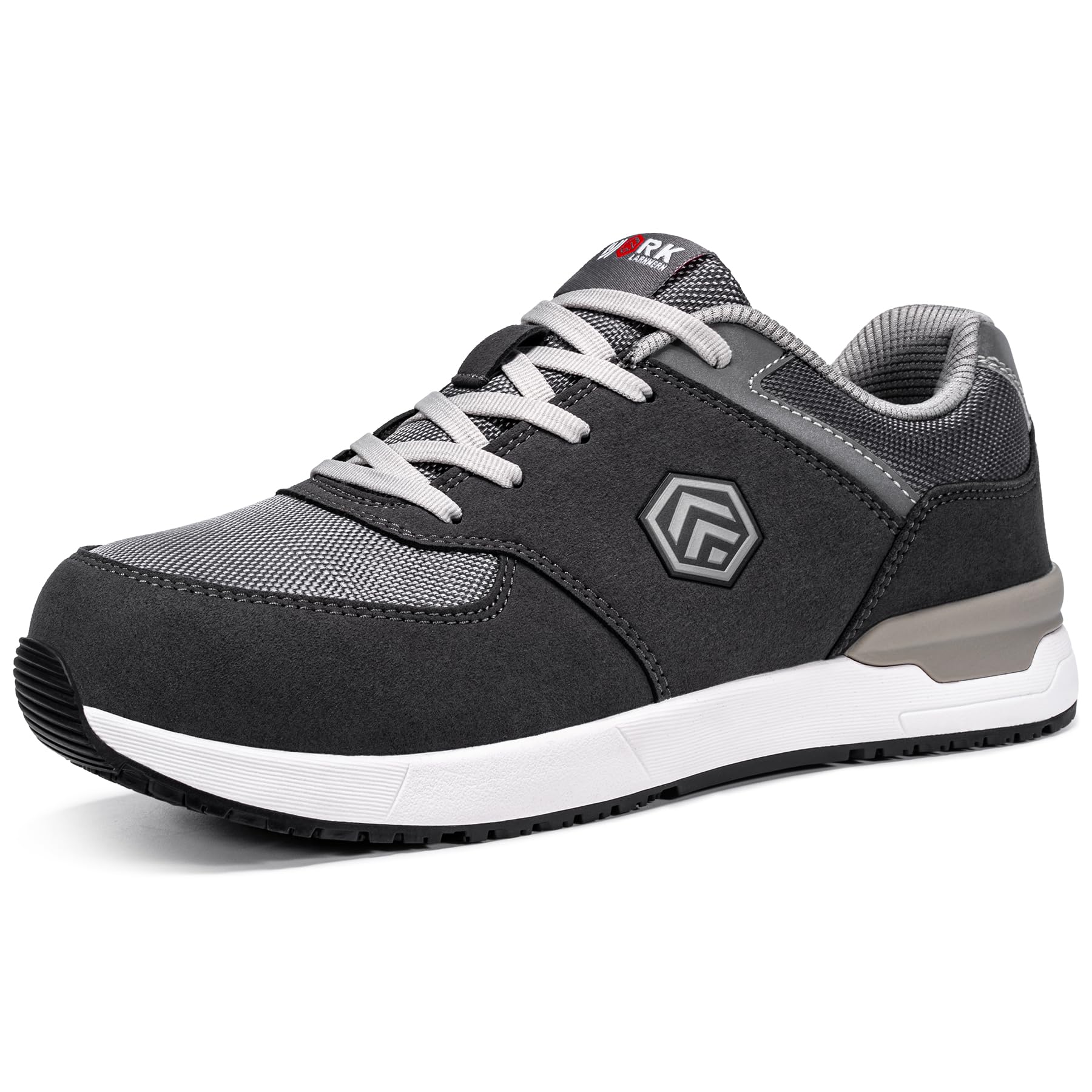 LARNMERN PRO Zapatos de Seguridad Hombre Mujer S1 SRC Anti-Deslizante Zapatos de Trabajo Punta de Acero Zapatillas de Seguridad Ligero Transpirables Calzado de Seguridad — view 11